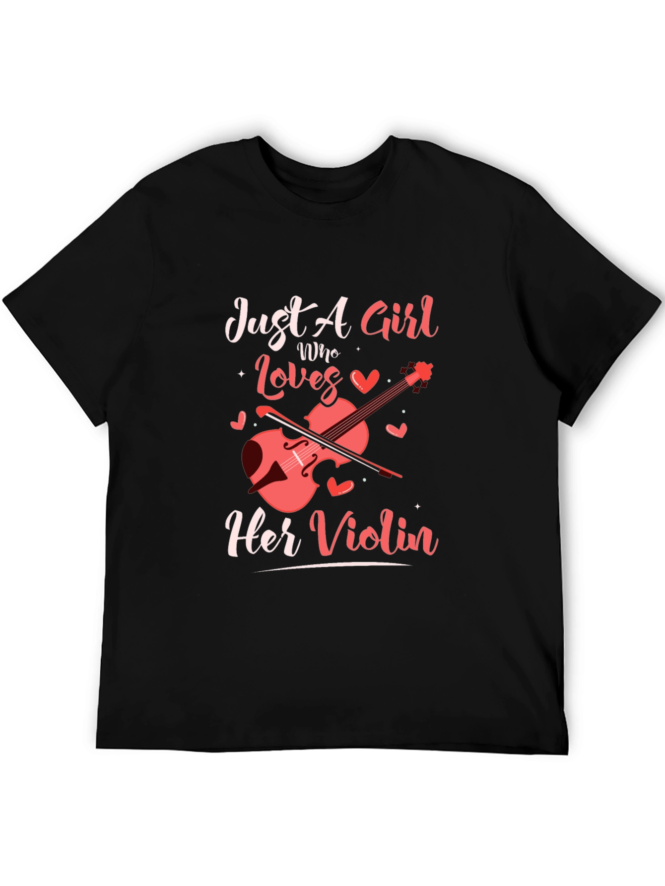 Just A Girl Who Loves Her Violin T-Shirt