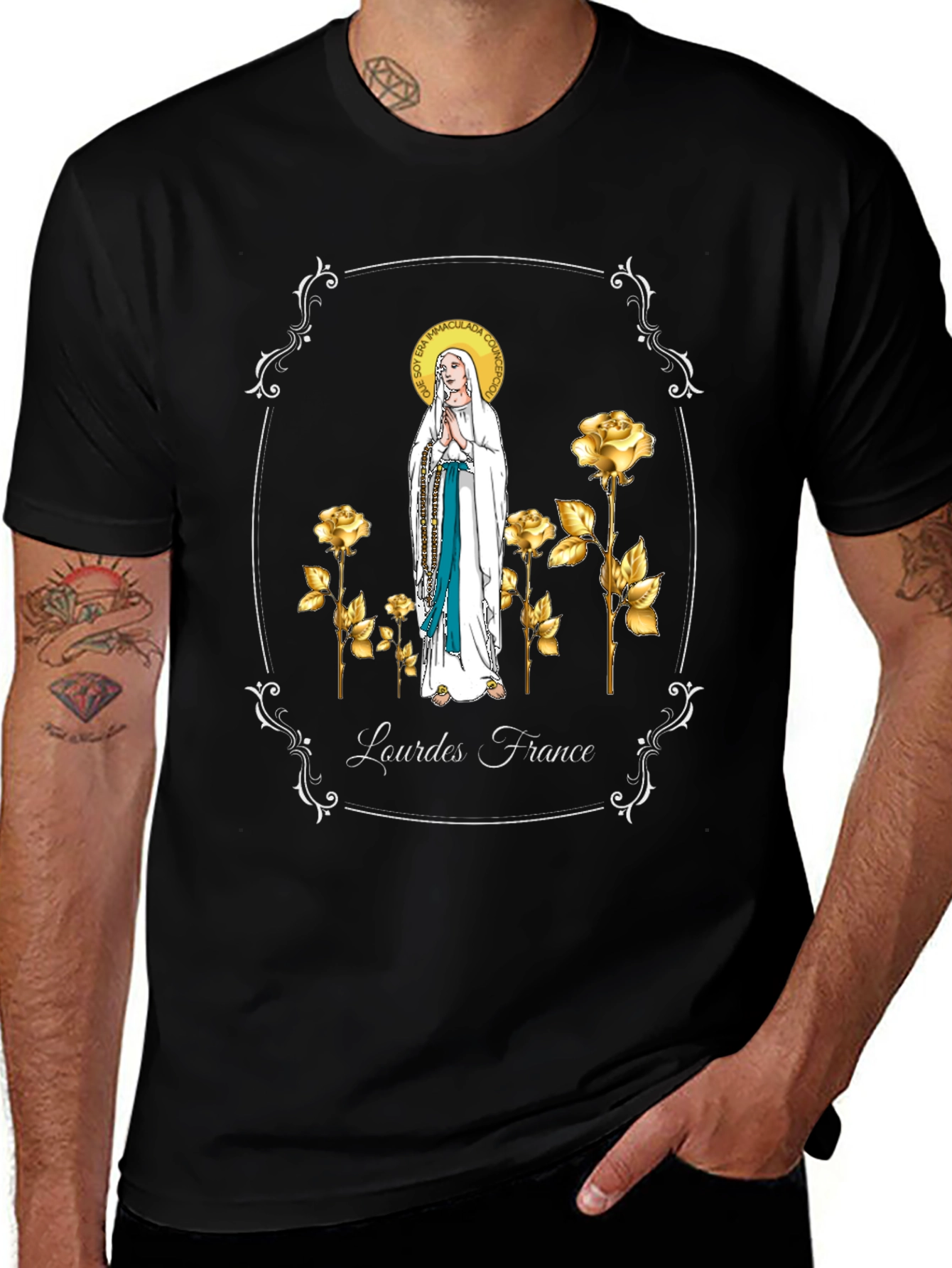 Lourdes France Graphic T-Shirt