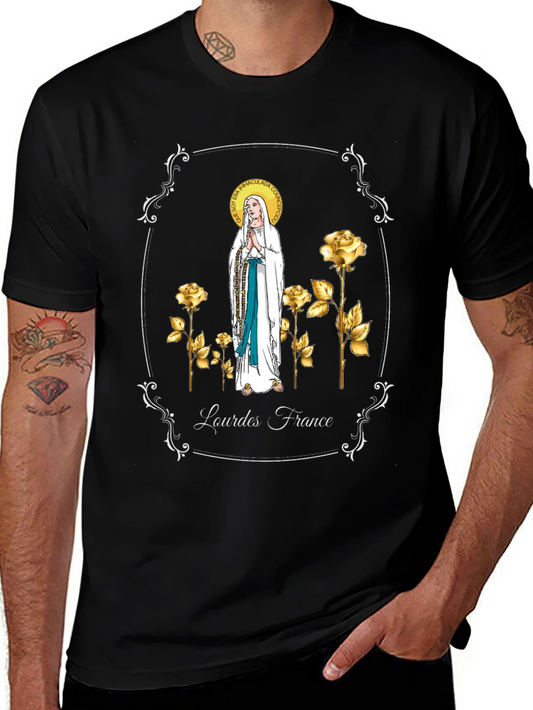 Lourdes France Graphic T-Shirt
