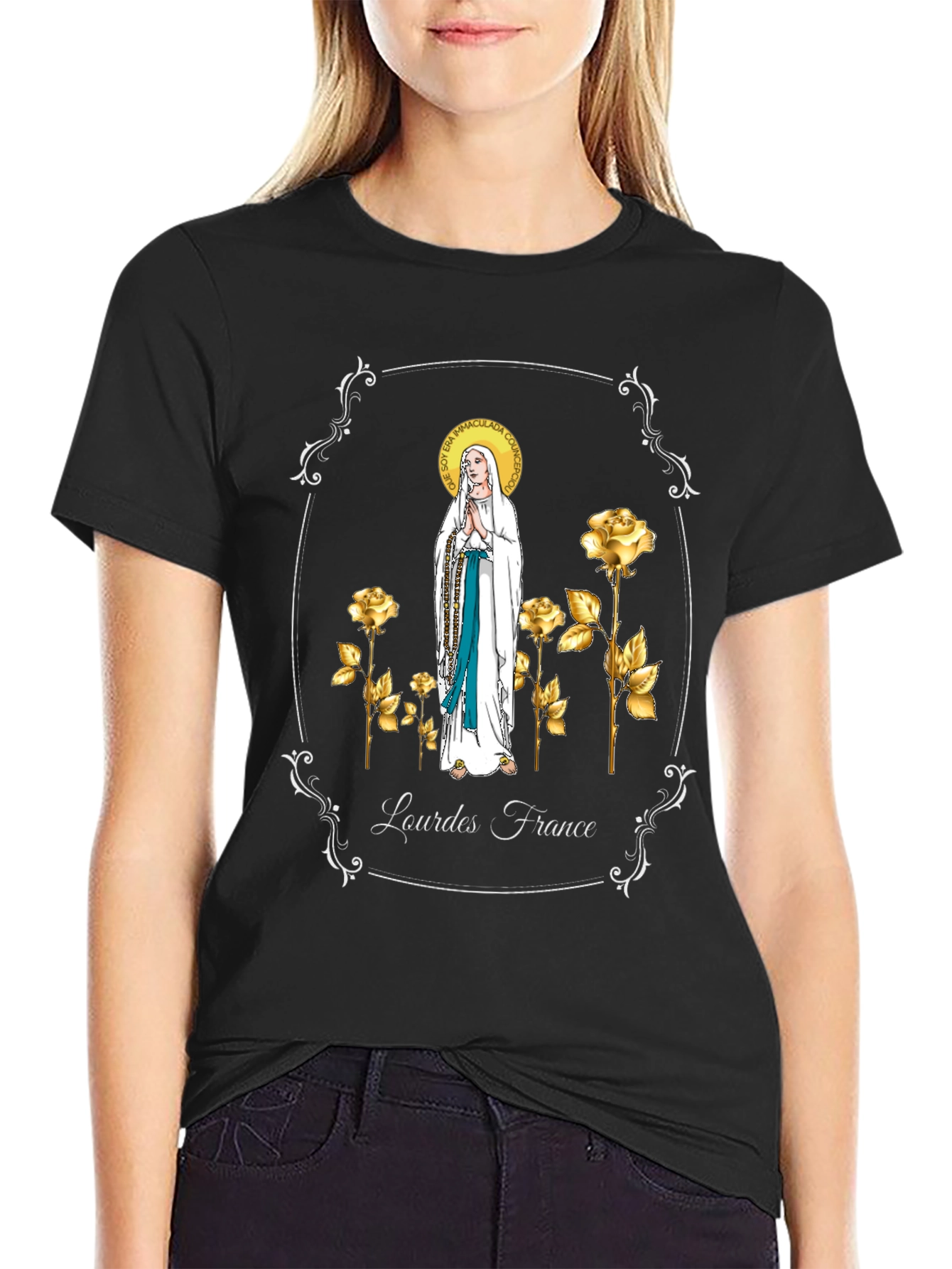 Lourdes France Graphic T-Shirt