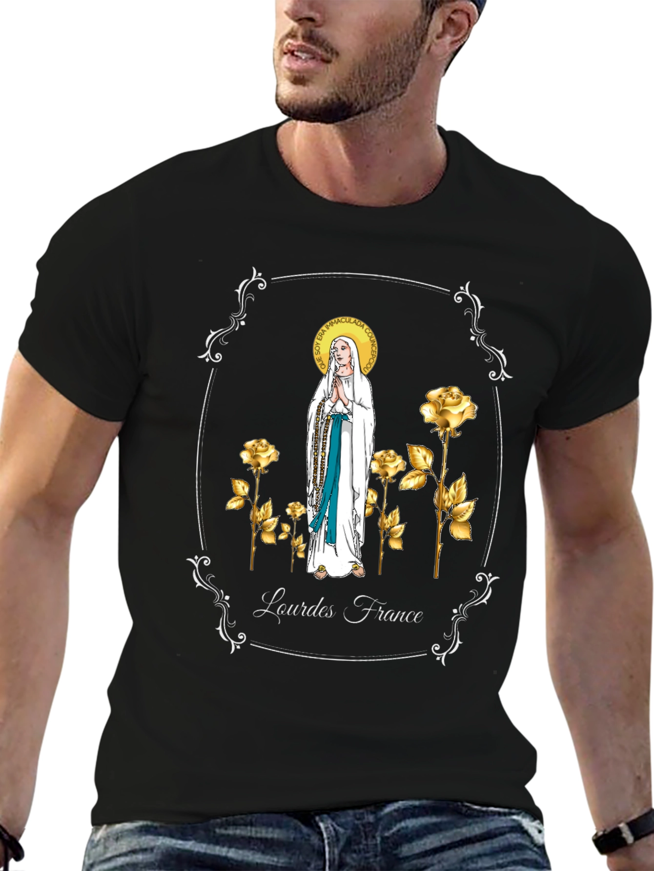 Lourdes France Graphic T-Shirt