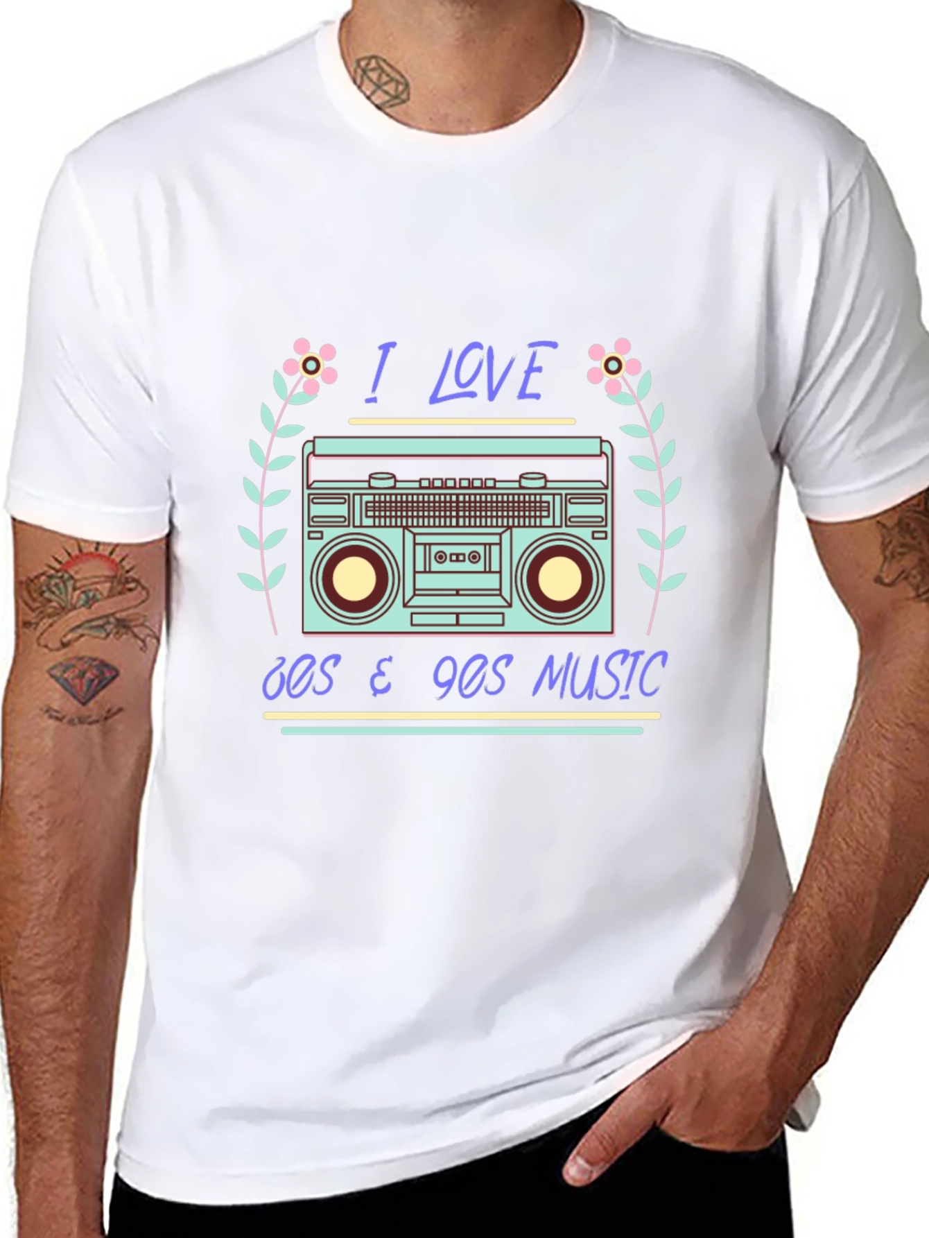 Retro Music Lover T-Shirt