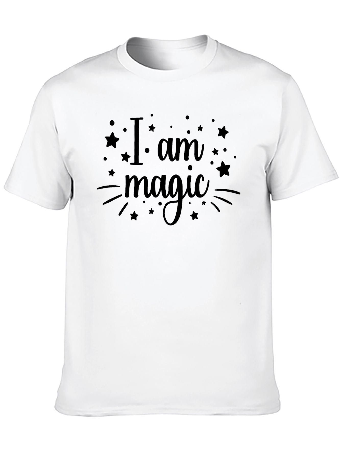I Am Magic Black Graphic Tee