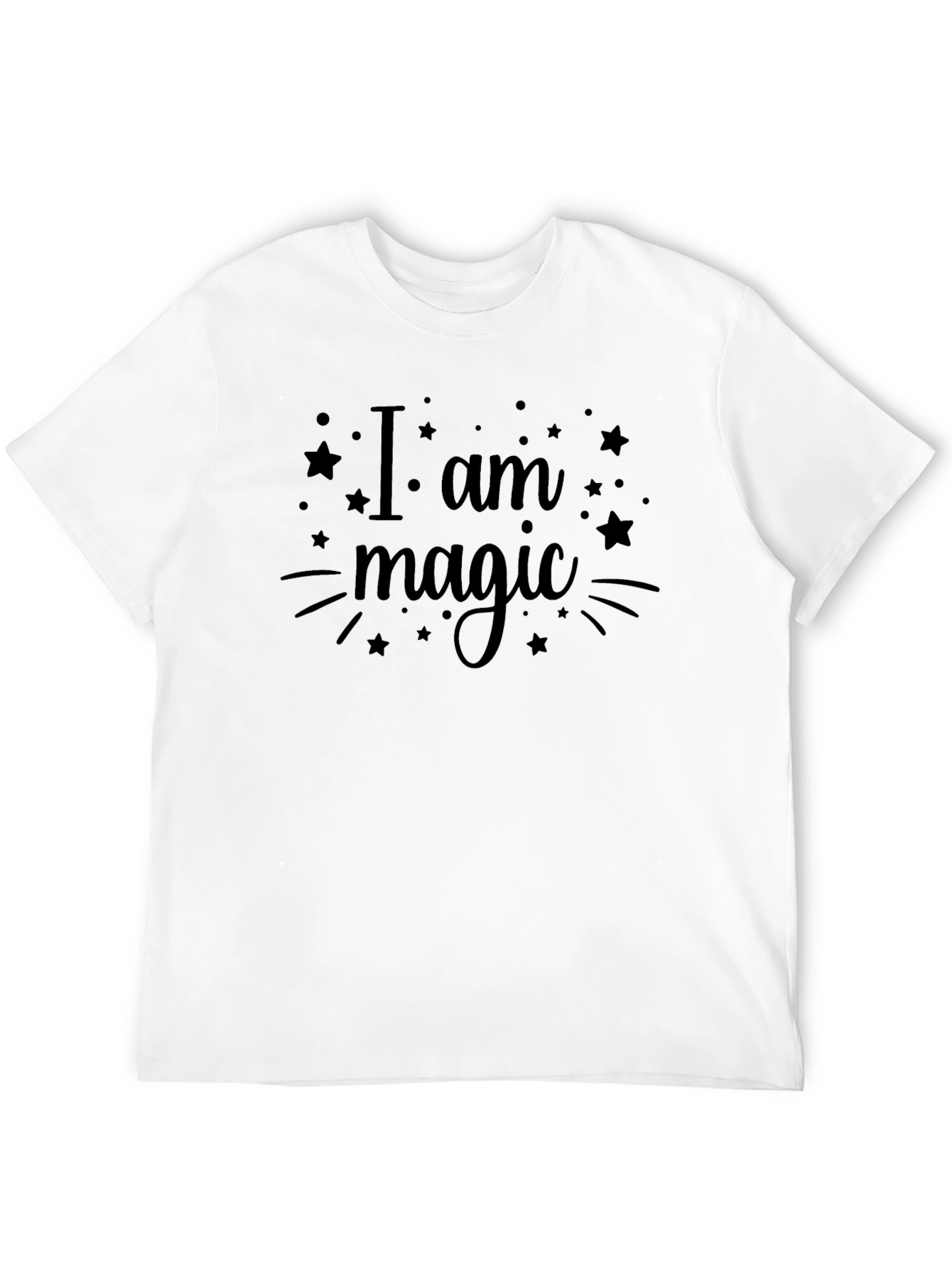 I Am Magic Black Graphic Tee