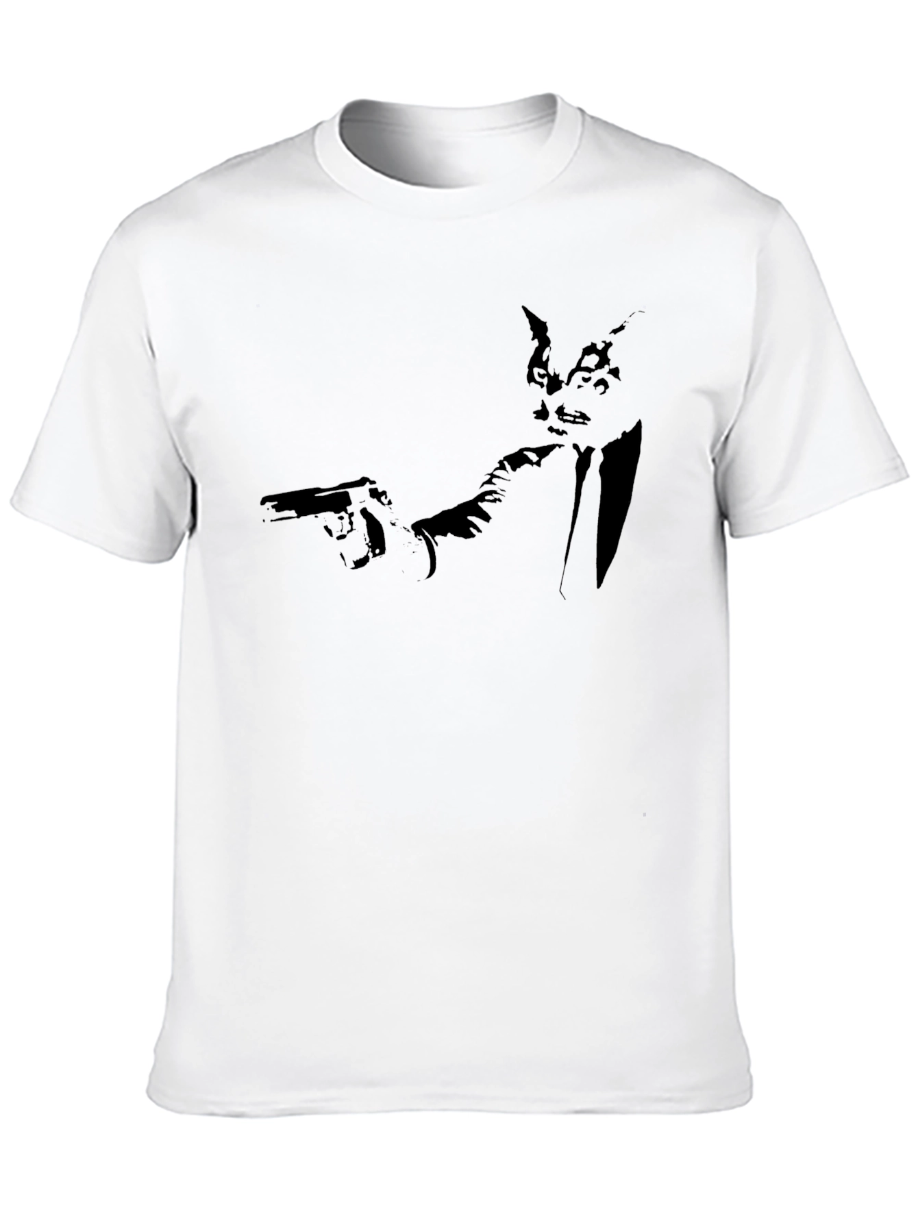 Pulp Fiction Inspired Graphic Tee - Black