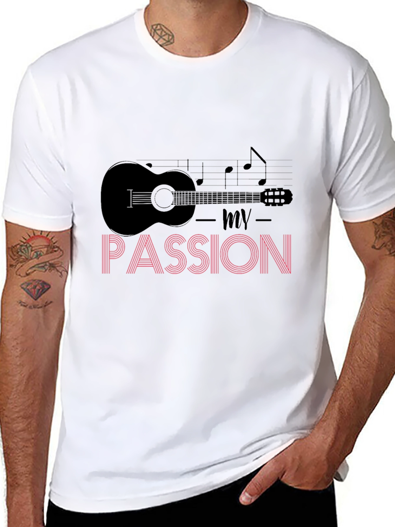 Guitar My Passion Graphic Tee
