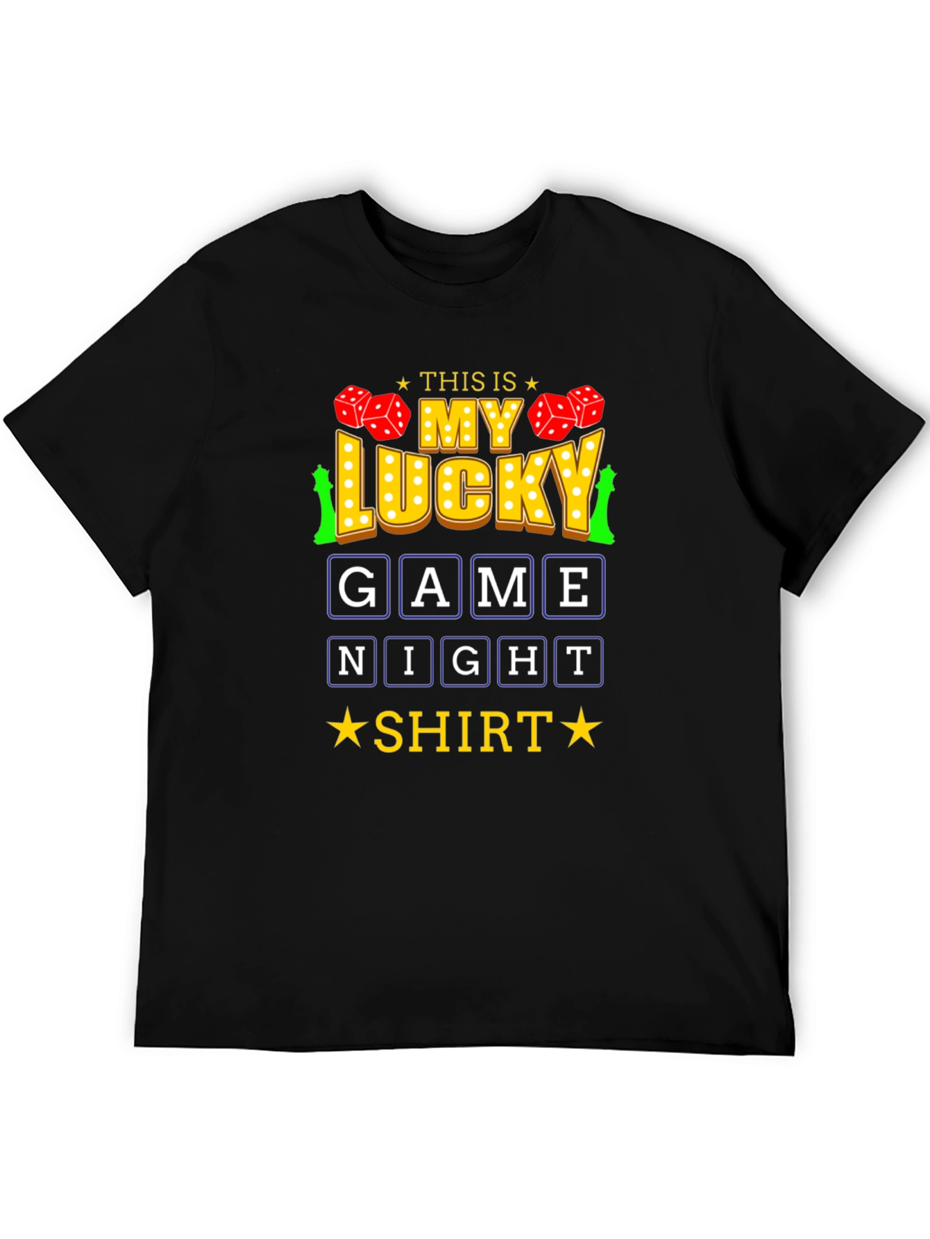 Lucky Game Night Shirt - Fun Graphic Tee