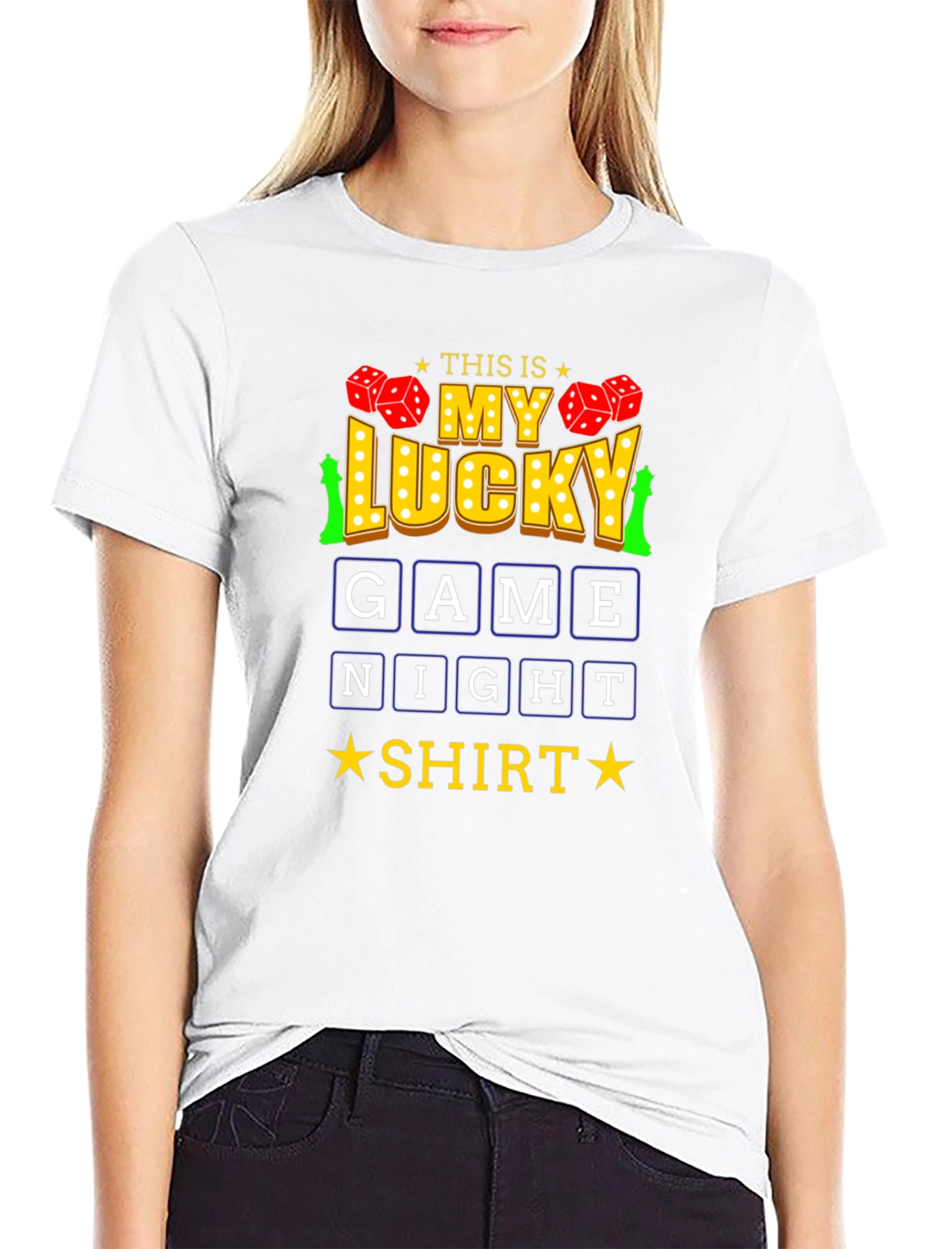 Lucky Game Night Shirt - Fun Graphic Tee
