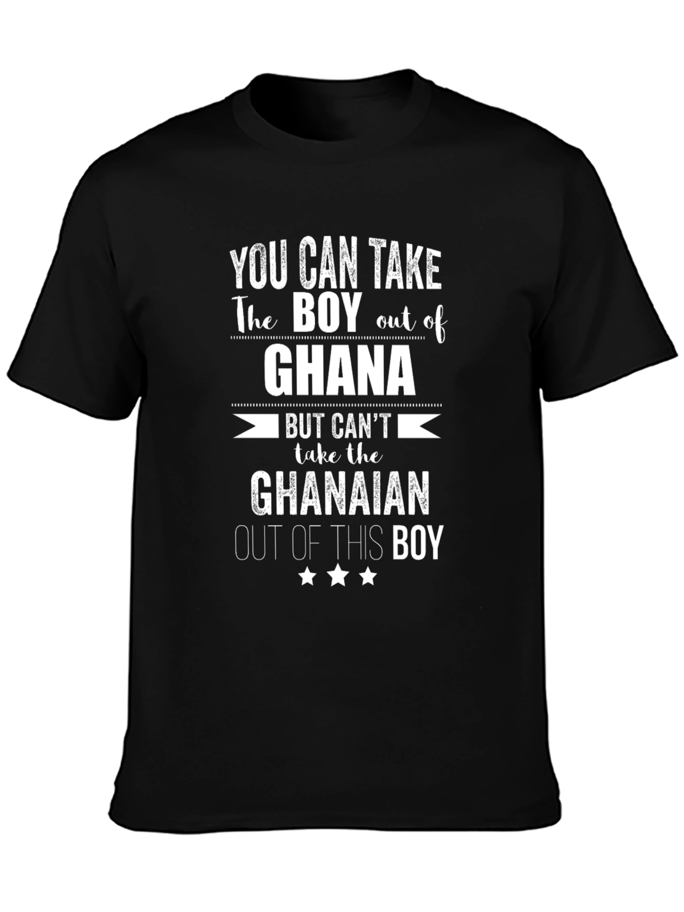Ghana Pride T-Shirt - Cant Take Ghana Out