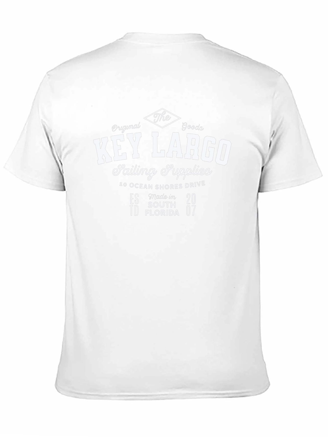 Key Largo Sailing Supplies Graphic T-Shirt