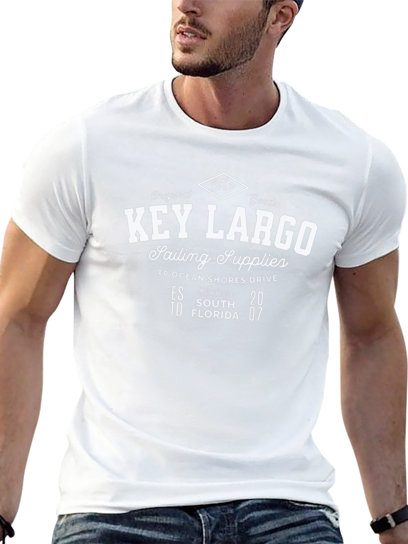 Key Largo Sailing Supplies Graphic T-Shirt