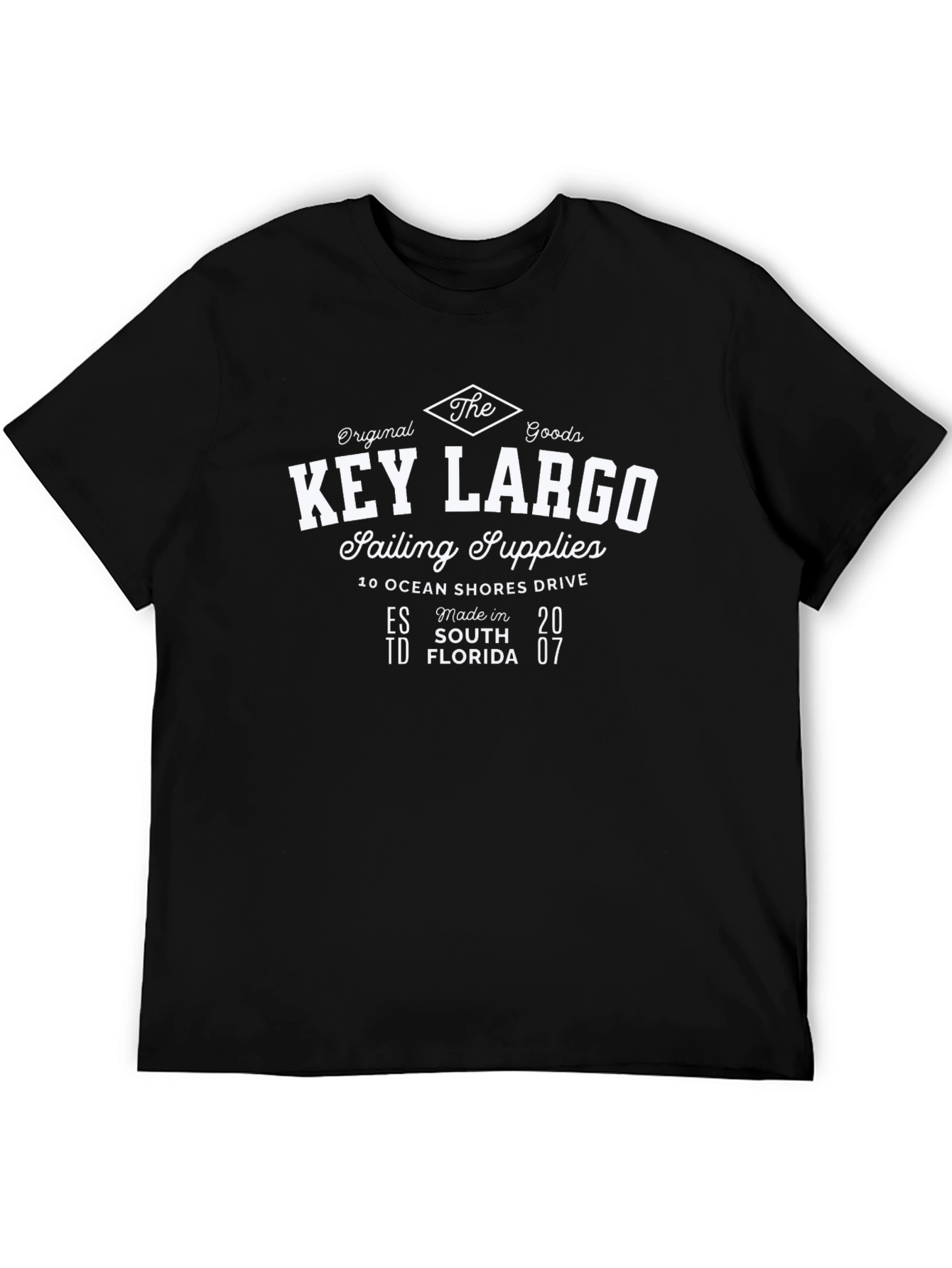 Key Largo Sailing Supplies Graphic T-Shirt
