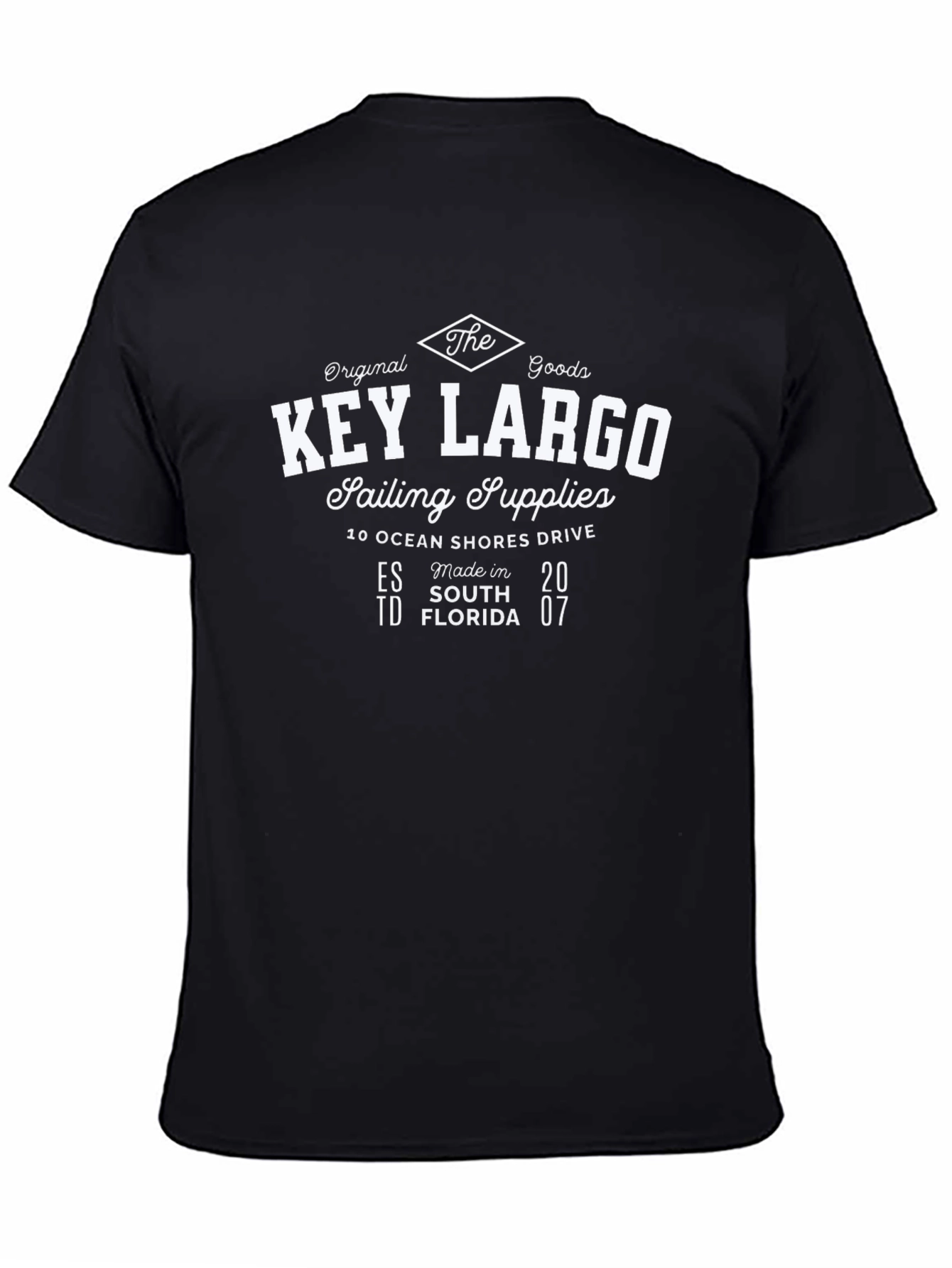 Key Largo Sailing Supplies Graphic T-Shirt