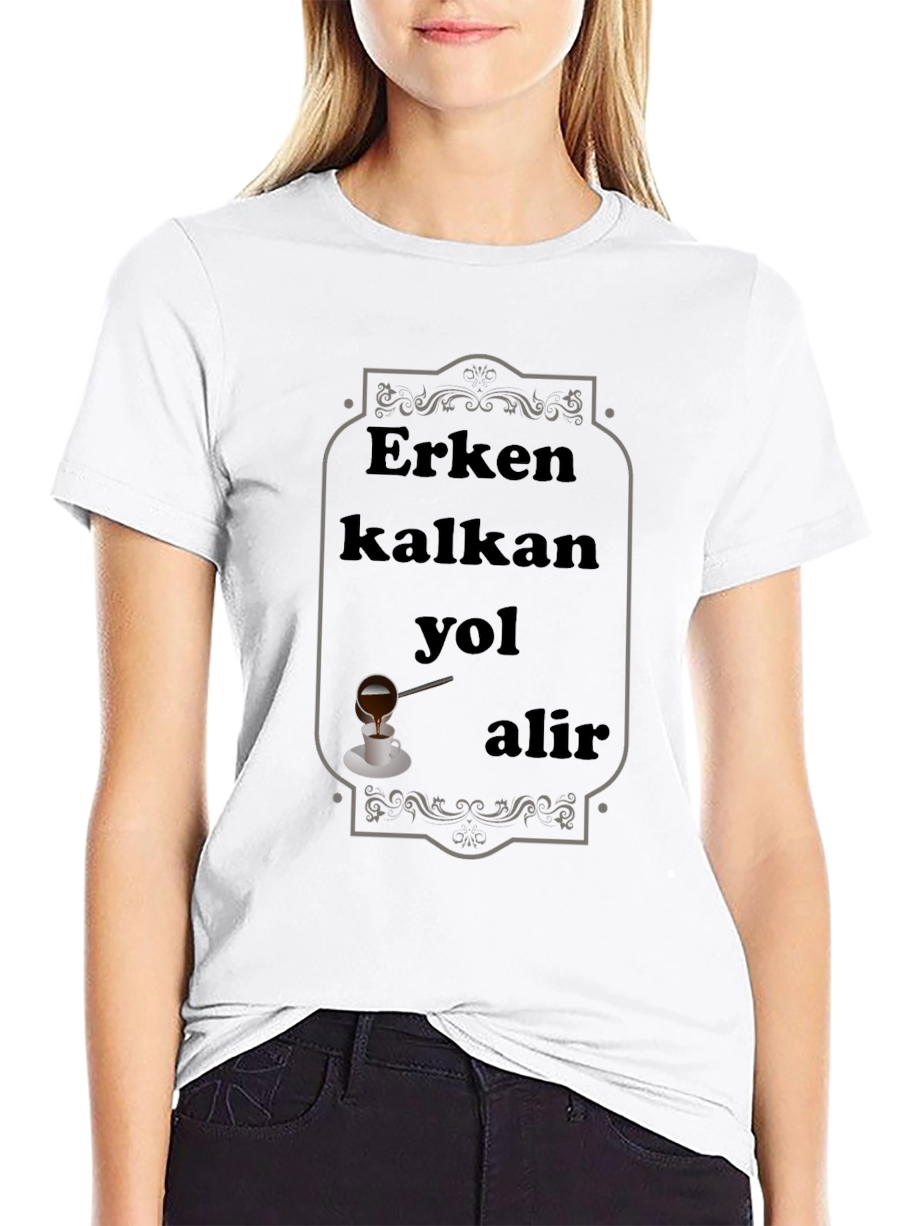 Erken Kalkan Yol Alir T-Shirt