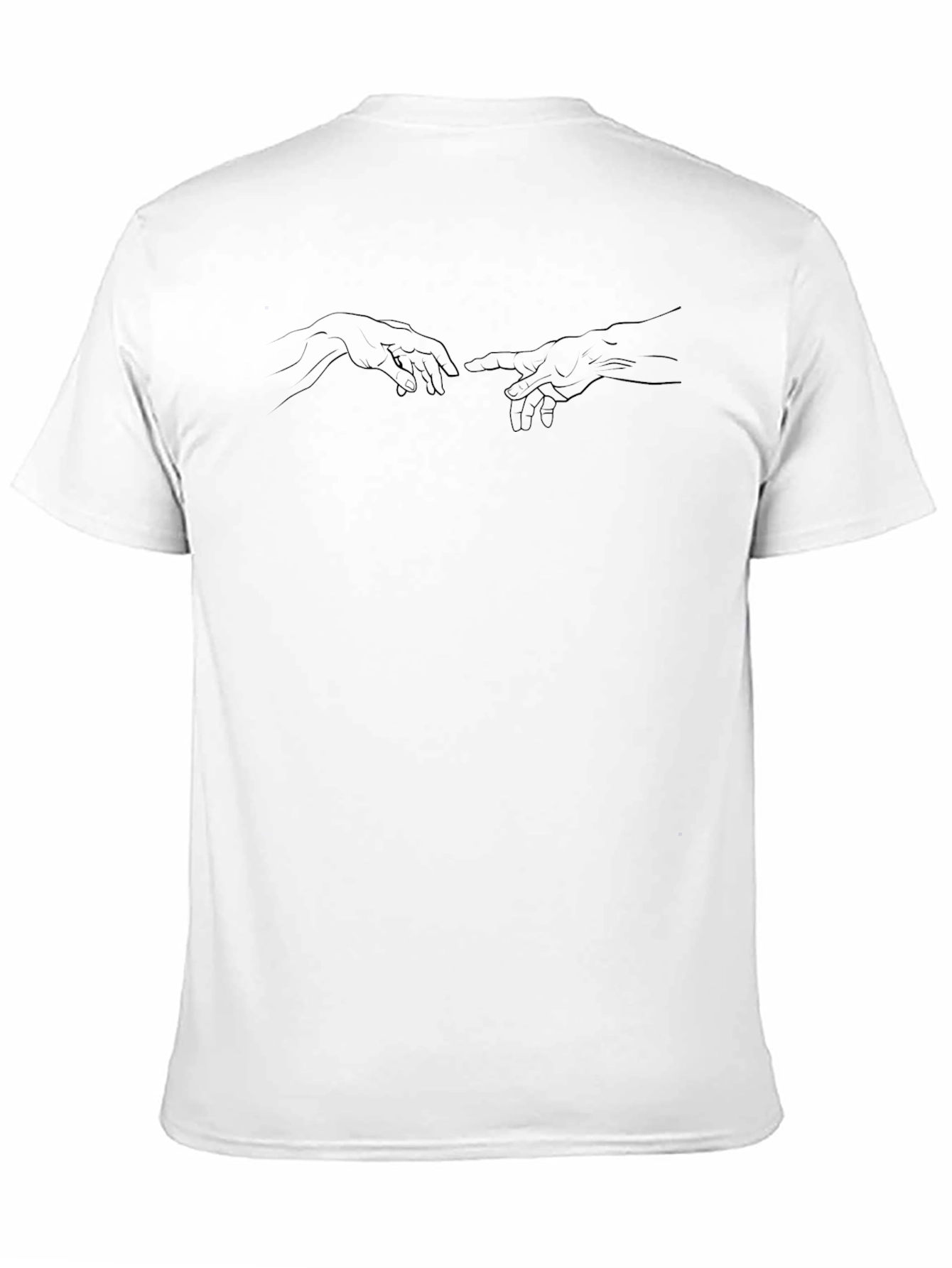 Creation of Adam Tee - Michelangelo Inspired