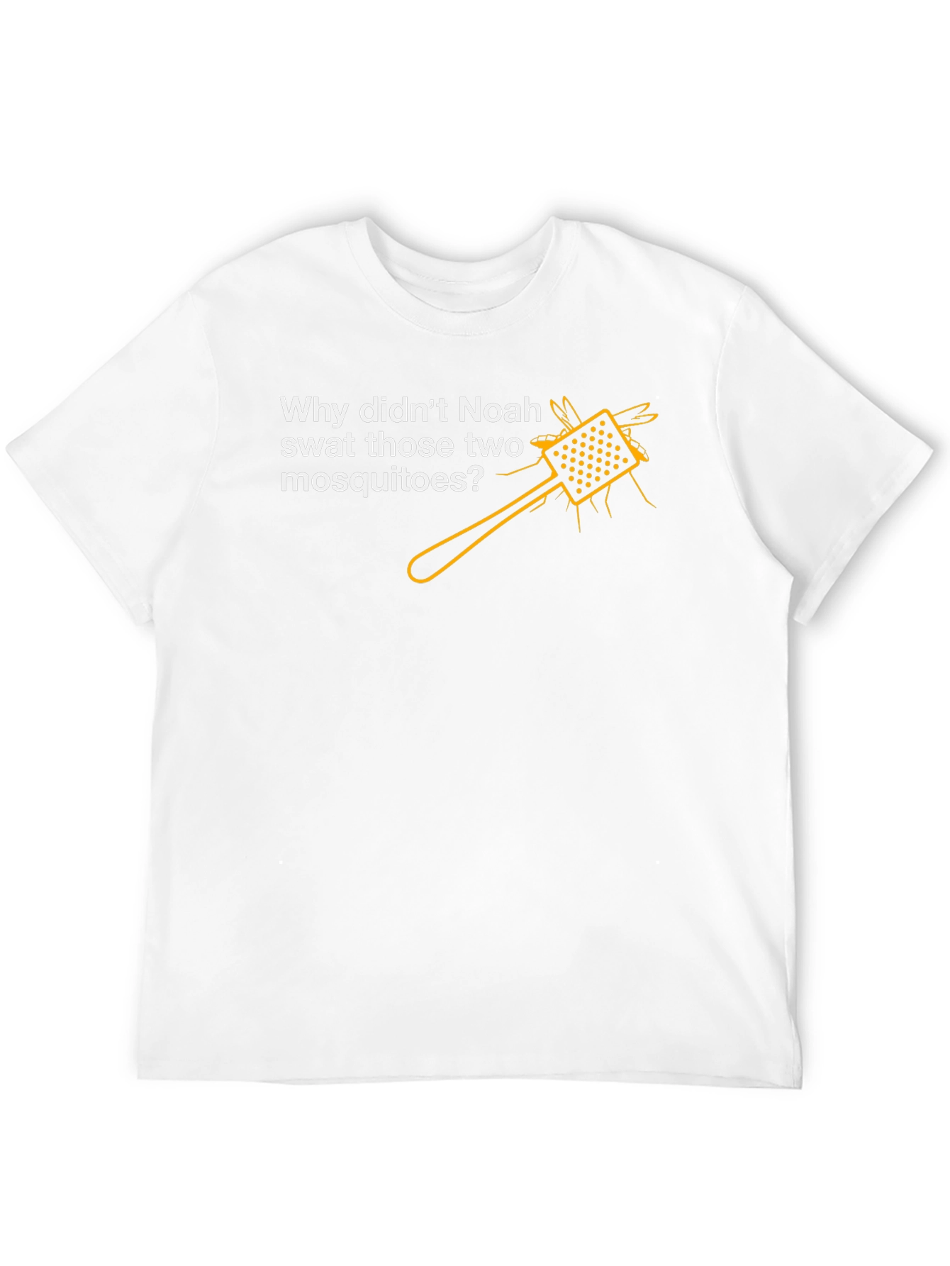 Noahs Mosquito Tee - Humorous Graphic Shirt