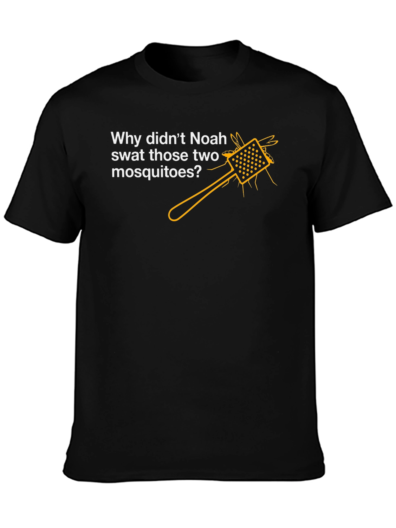 Noahs Mosquito Tee - Humorous Graphic Shirt