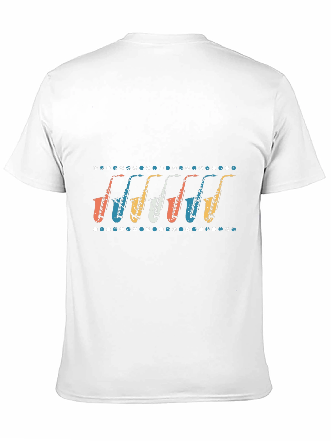 Retro Saxophone Graphic Tee