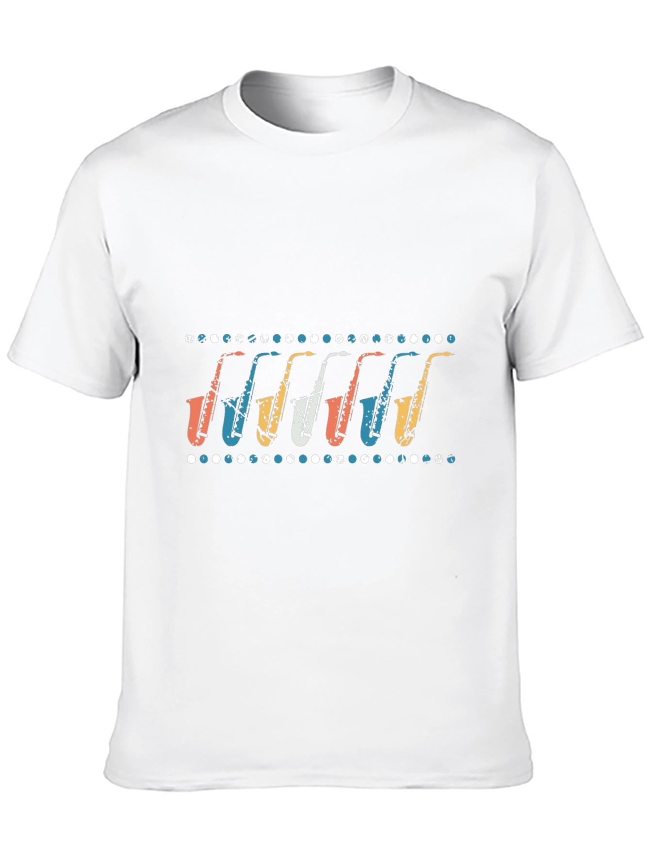 Retro Saxophone Graphic Tee