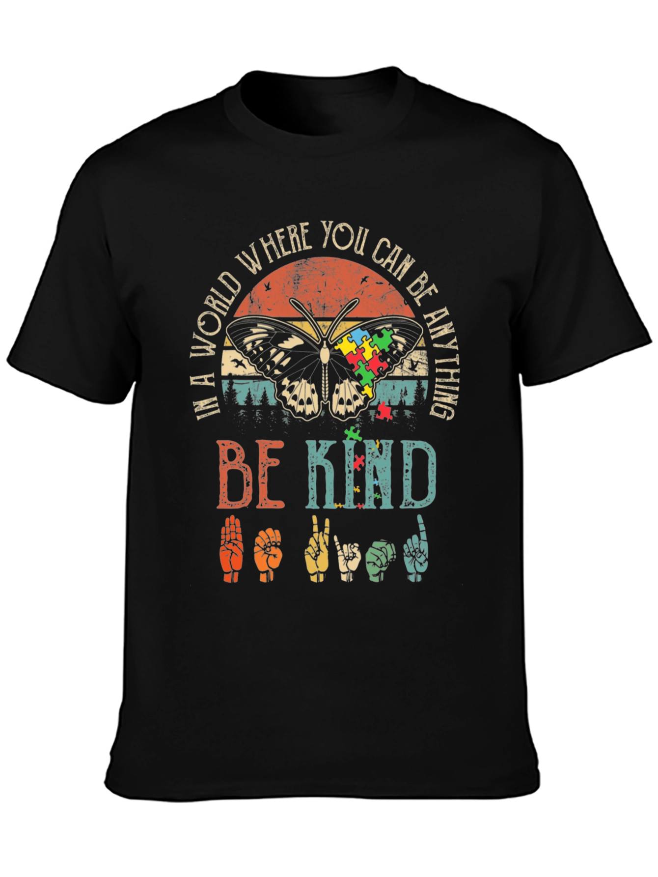 Be Kind Autism Awareness T-Shirt