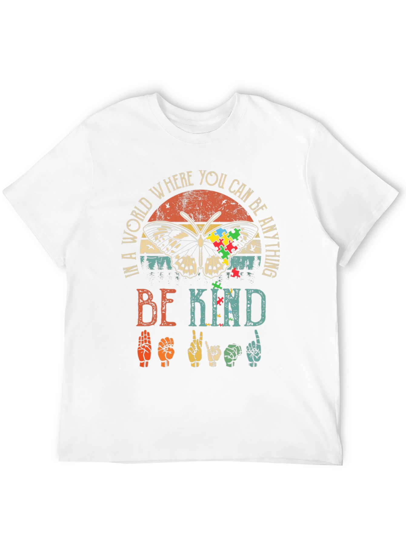 Be Kind Autism Awareness T-Shirt