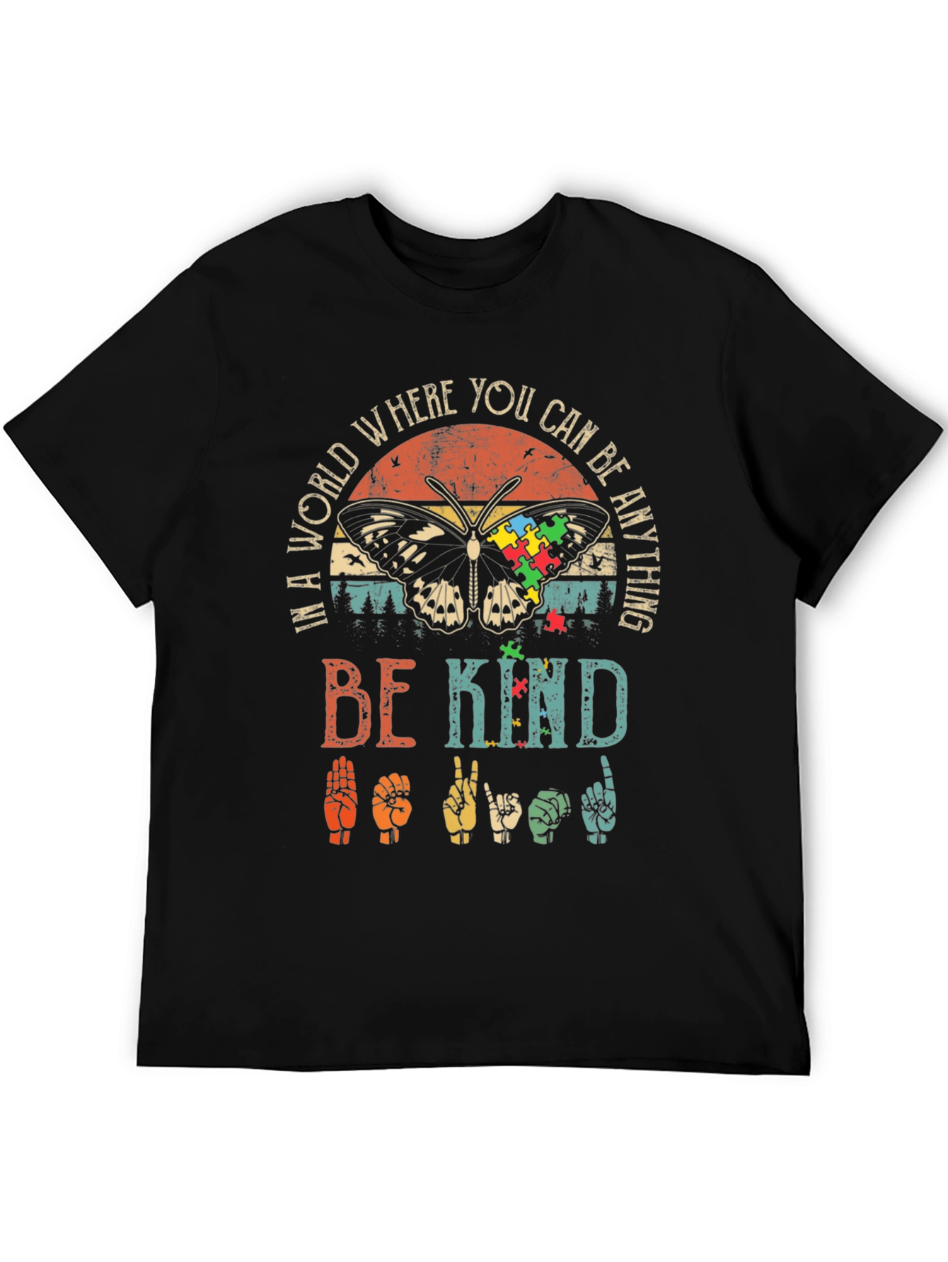 Be Kind Autism Awareness T-Shirt
