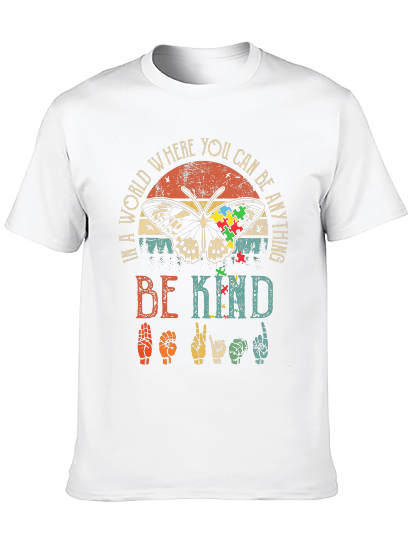 Be Kind Autism Awareness T-Shirt