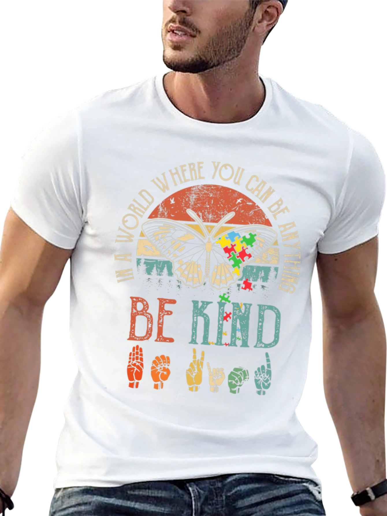 Be Kind Autism Awareness T-Shirt
