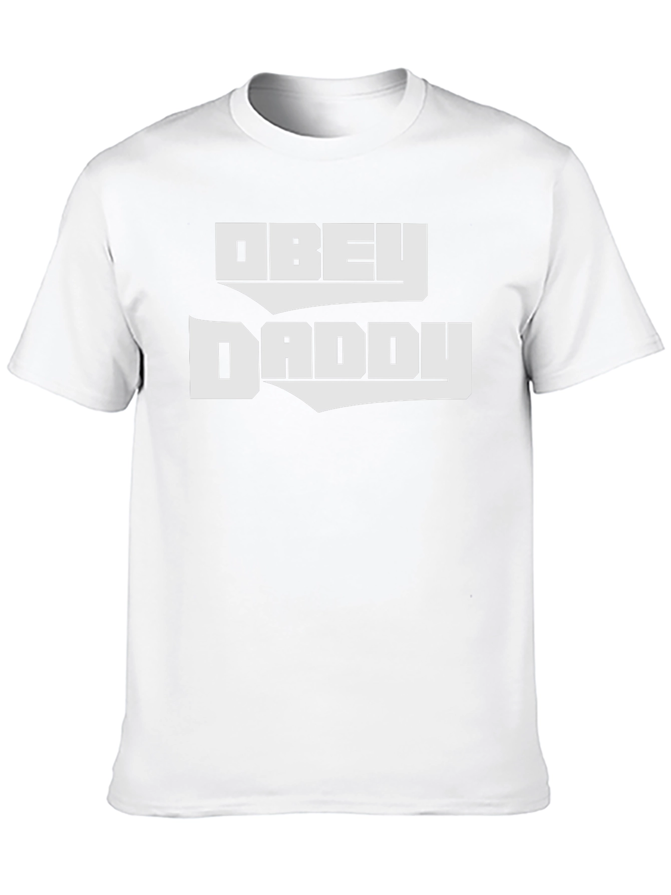 Obey Daddy Black Graphic Tee