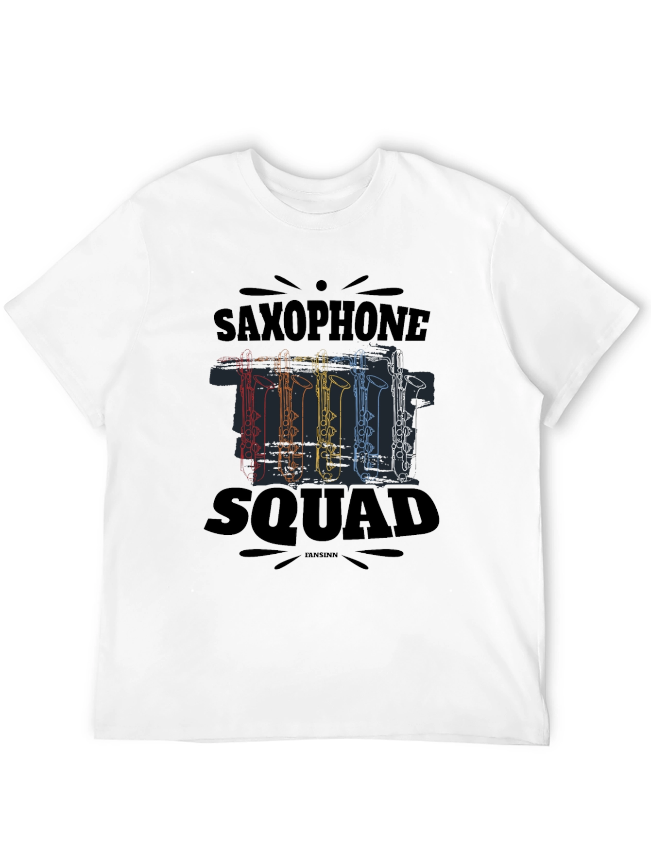 Saxophone Squad T-Shirt Music Band Tee