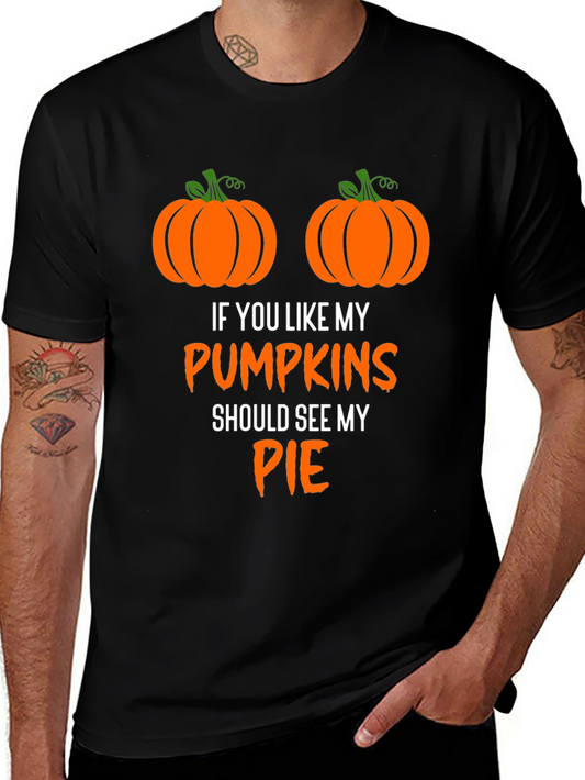 Funny Halloween Pumpkin Pie T-Shirt