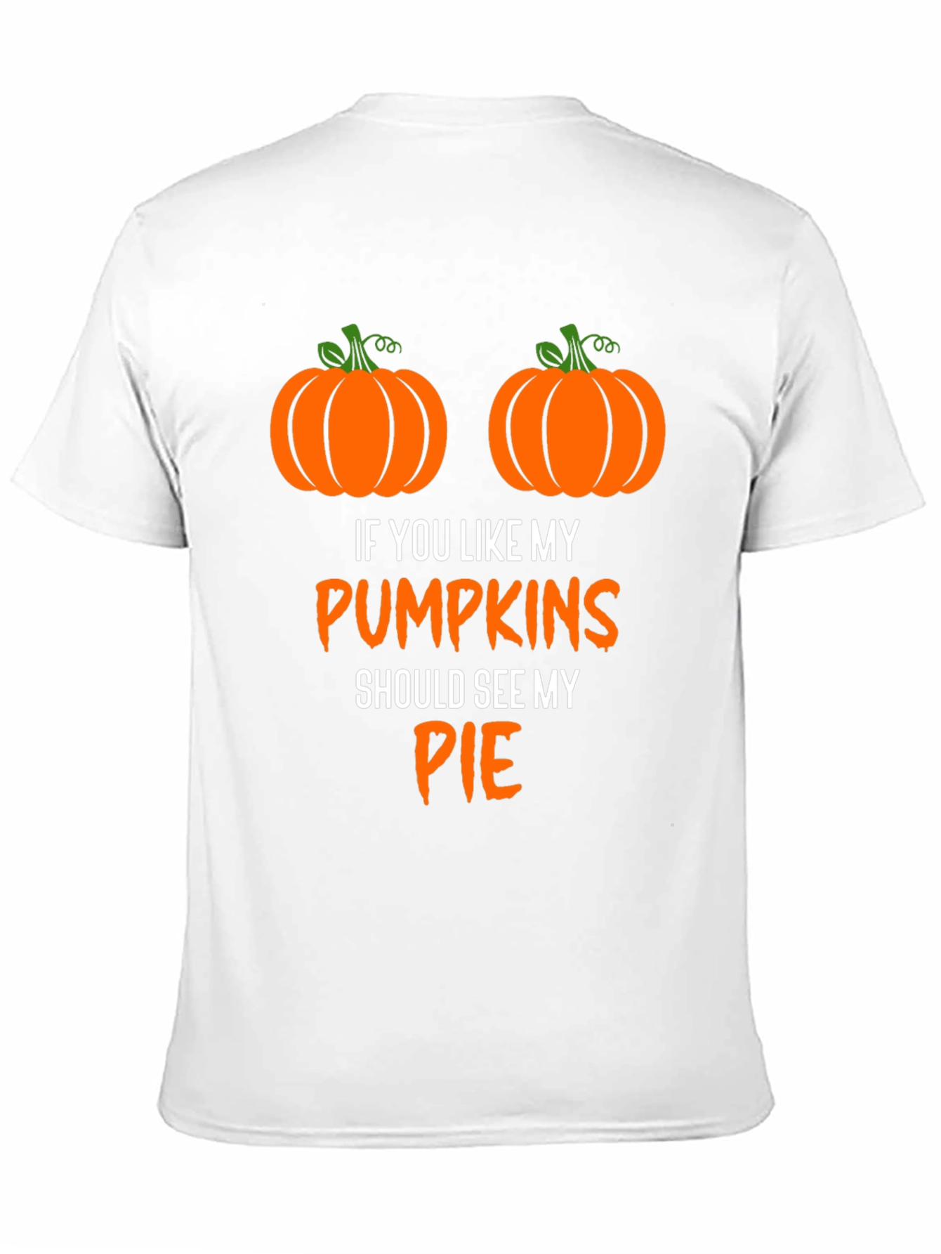 Funny Halloween Pumpkin Pie T-Shirt