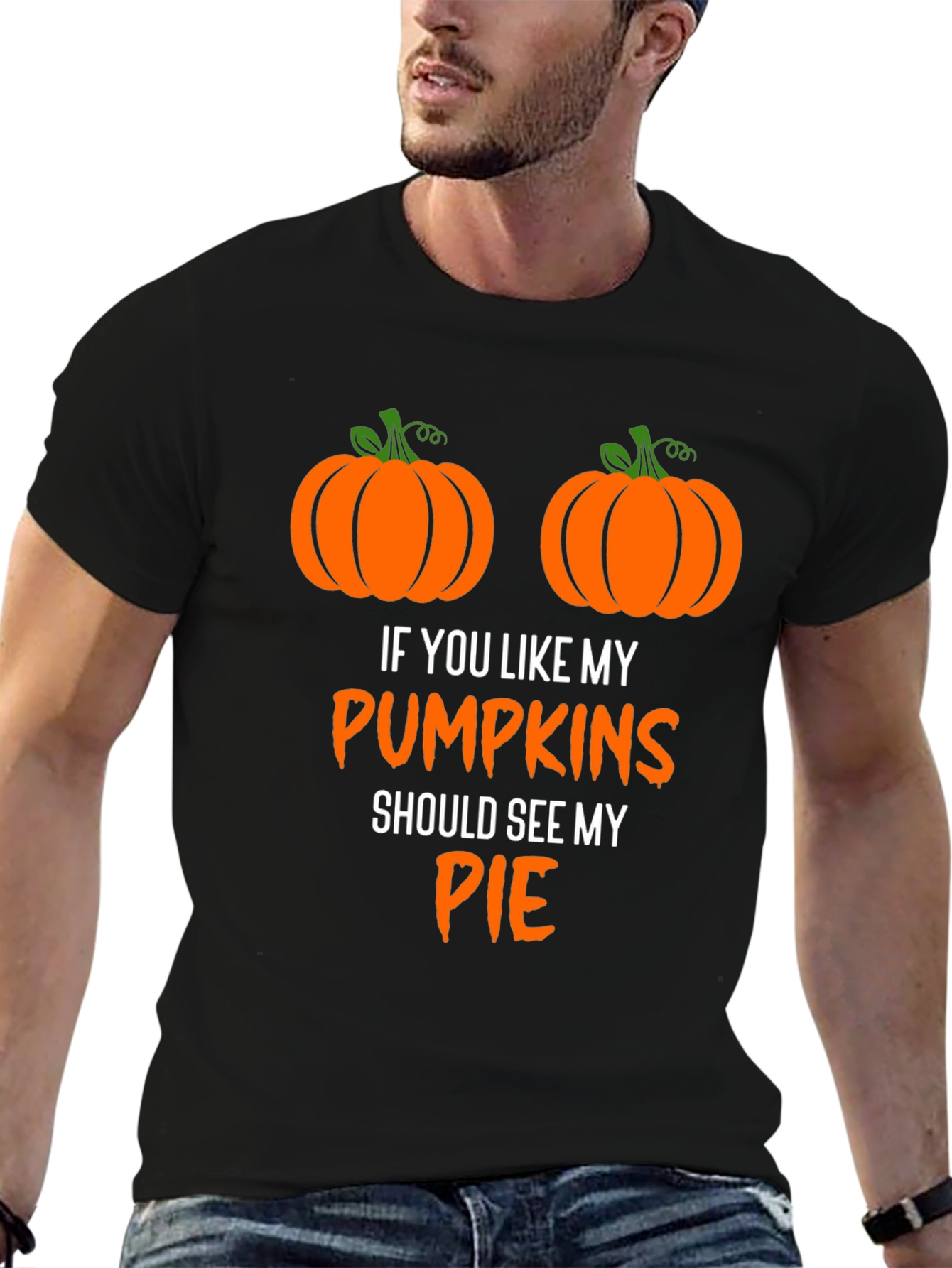 Funny Halloween Pumpkin Pie T-Shirt