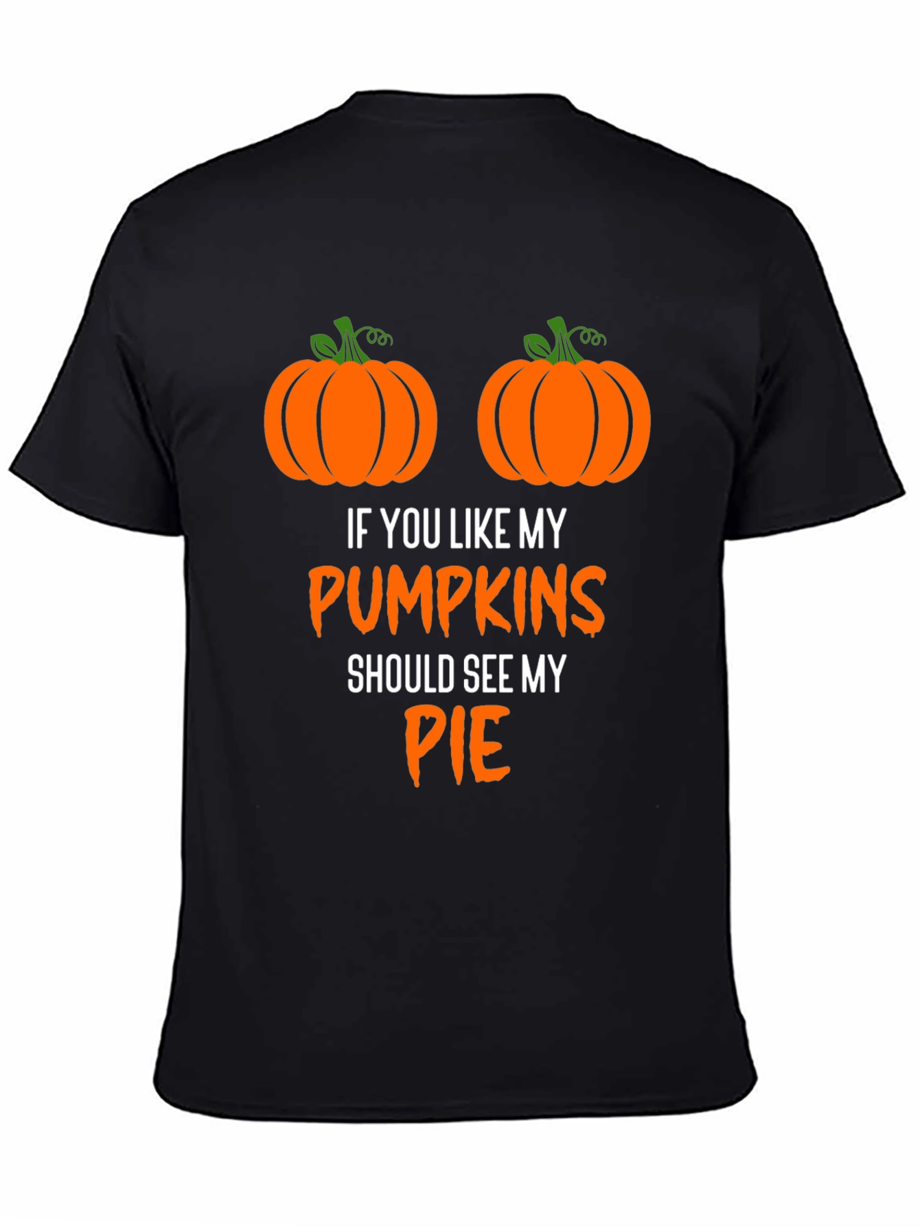 Funny Halloween Pumpkin Pie T-Shirt