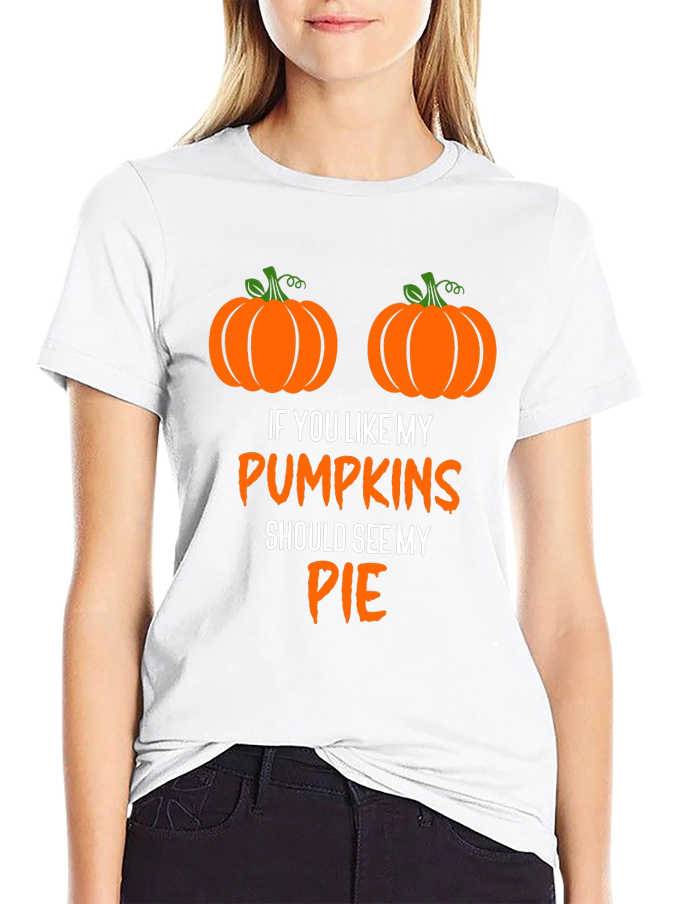 Funny Halloween Pumpkin Pie T-Shirt