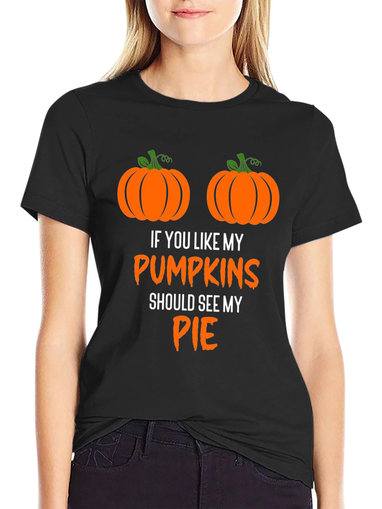 Funny Halloween Pumpkin Pie T-Shirt