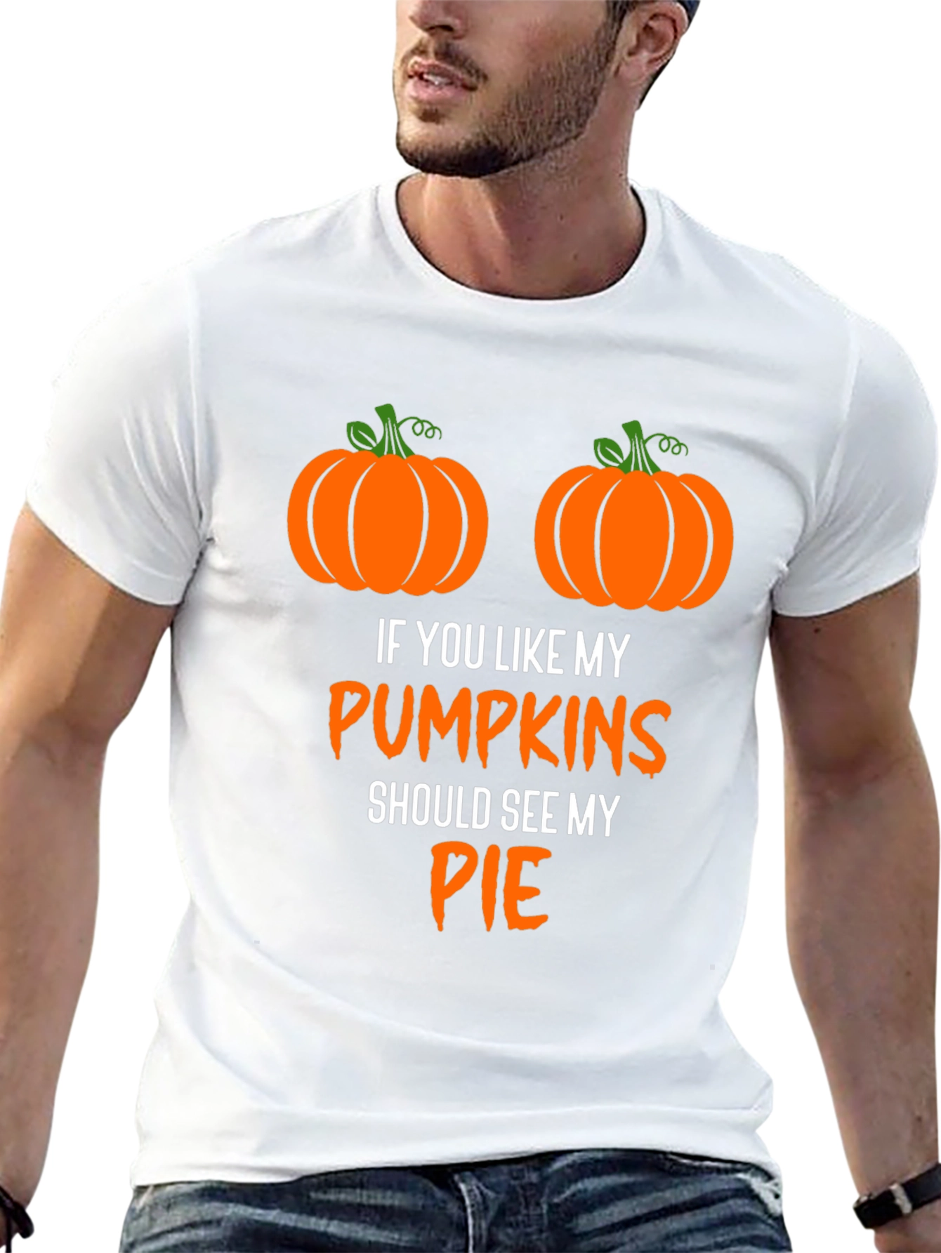 Funny Halloween Pumpkin Pie T-Shirt