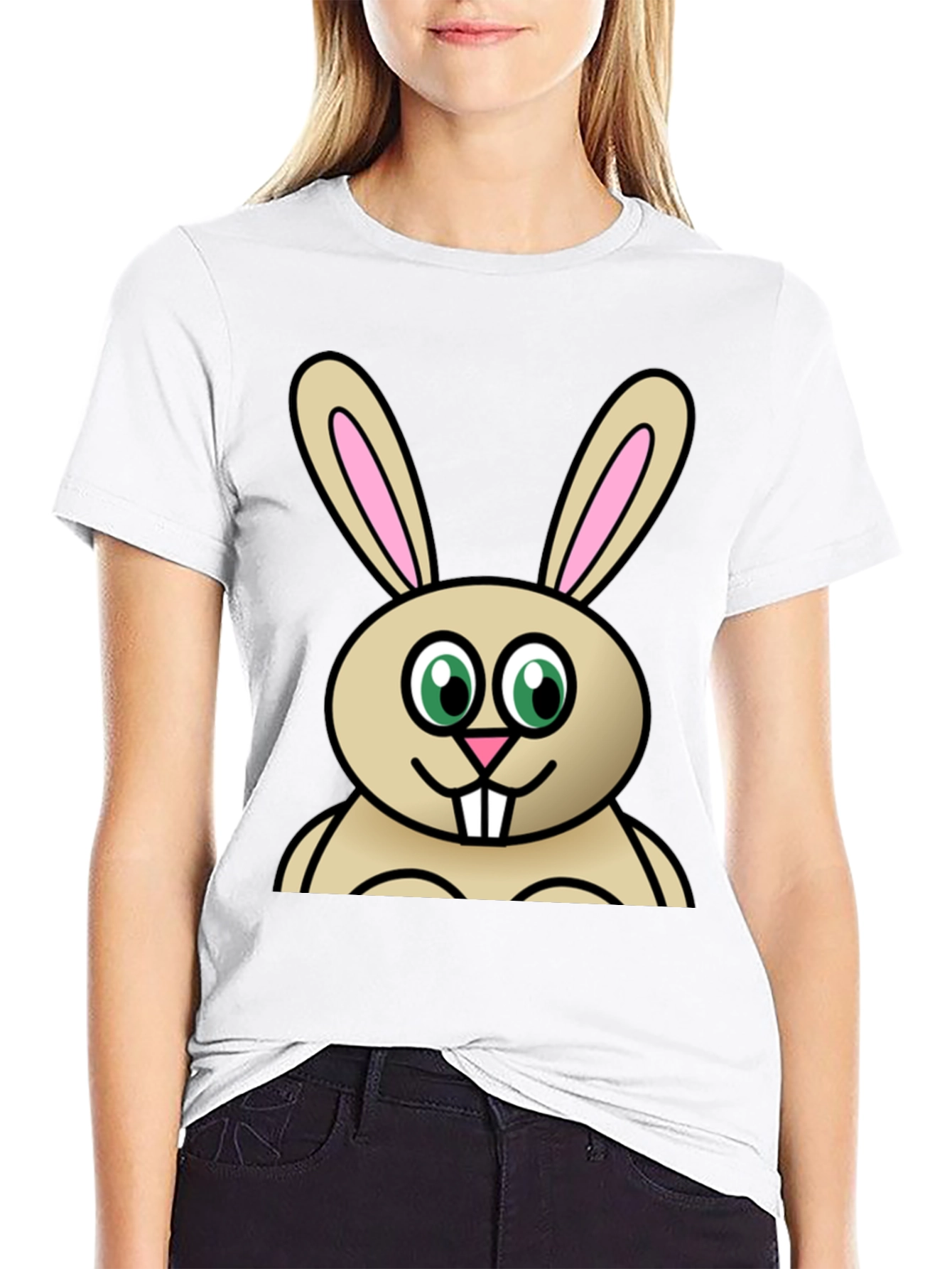 Funny Bunny Graphic Tee - Easter Ready!