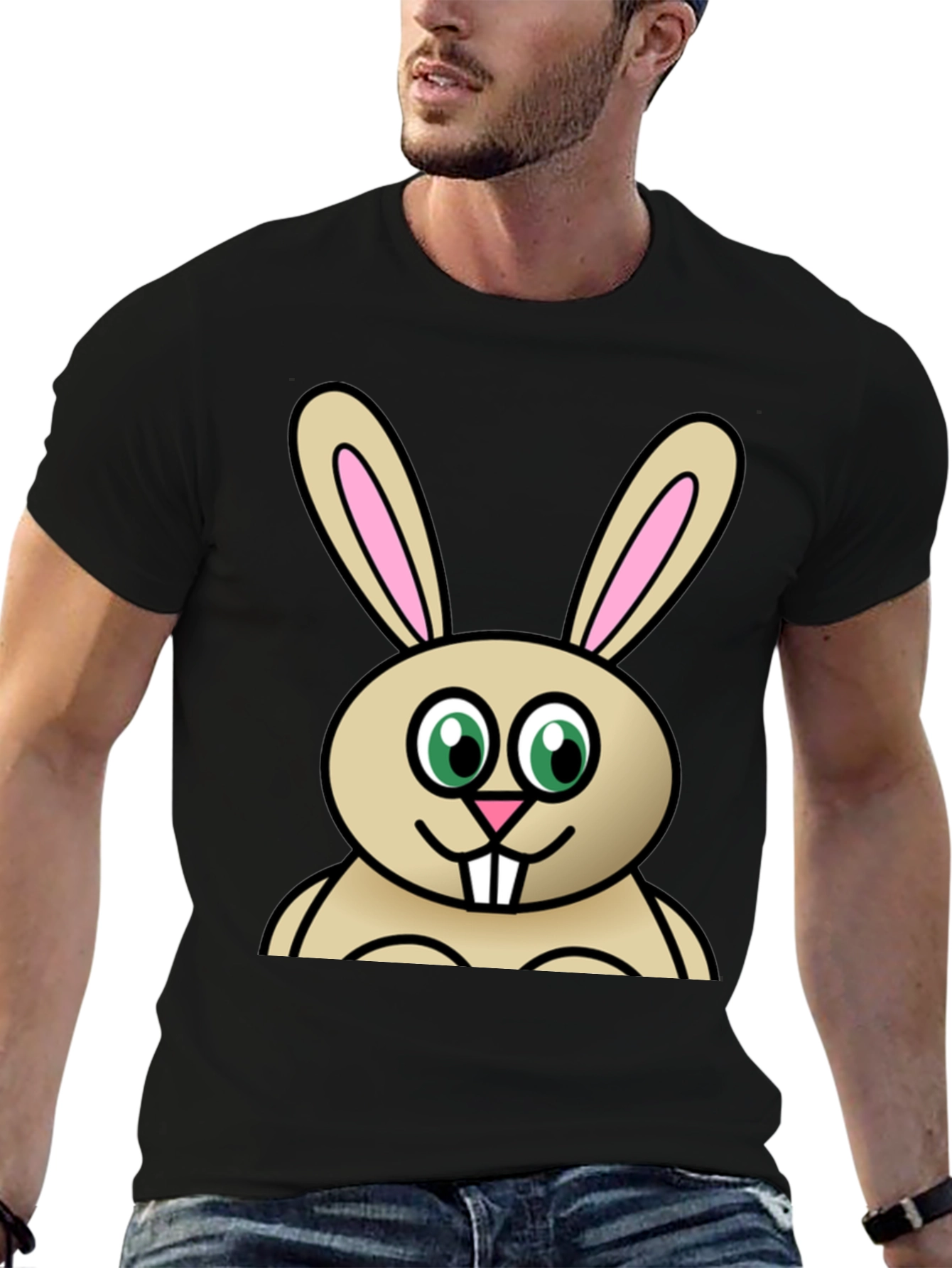 Funny Bunny Graphic Tee - Easter Ready!