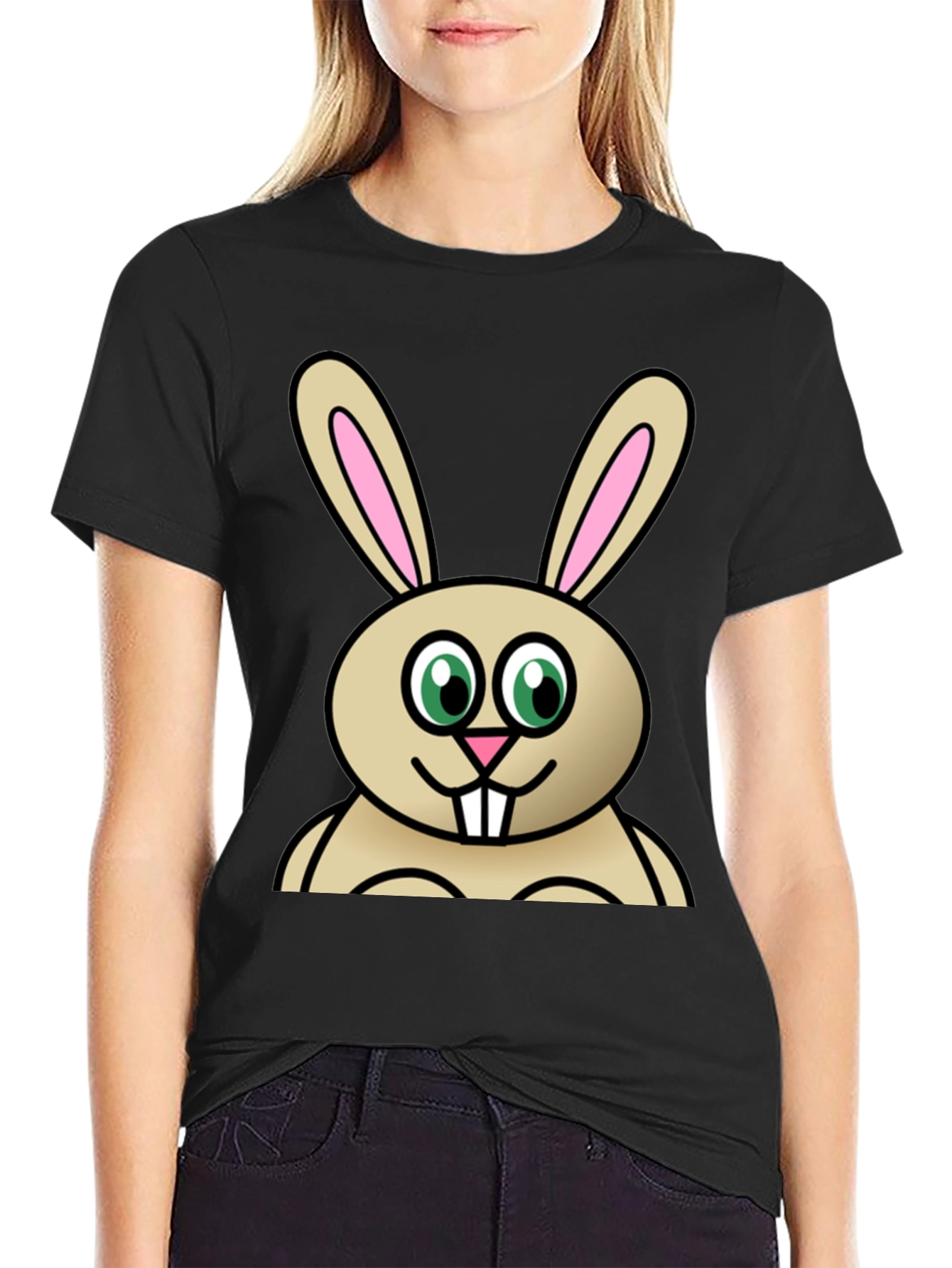 Funny Bunny Graphic Tee - Easter Ready!
