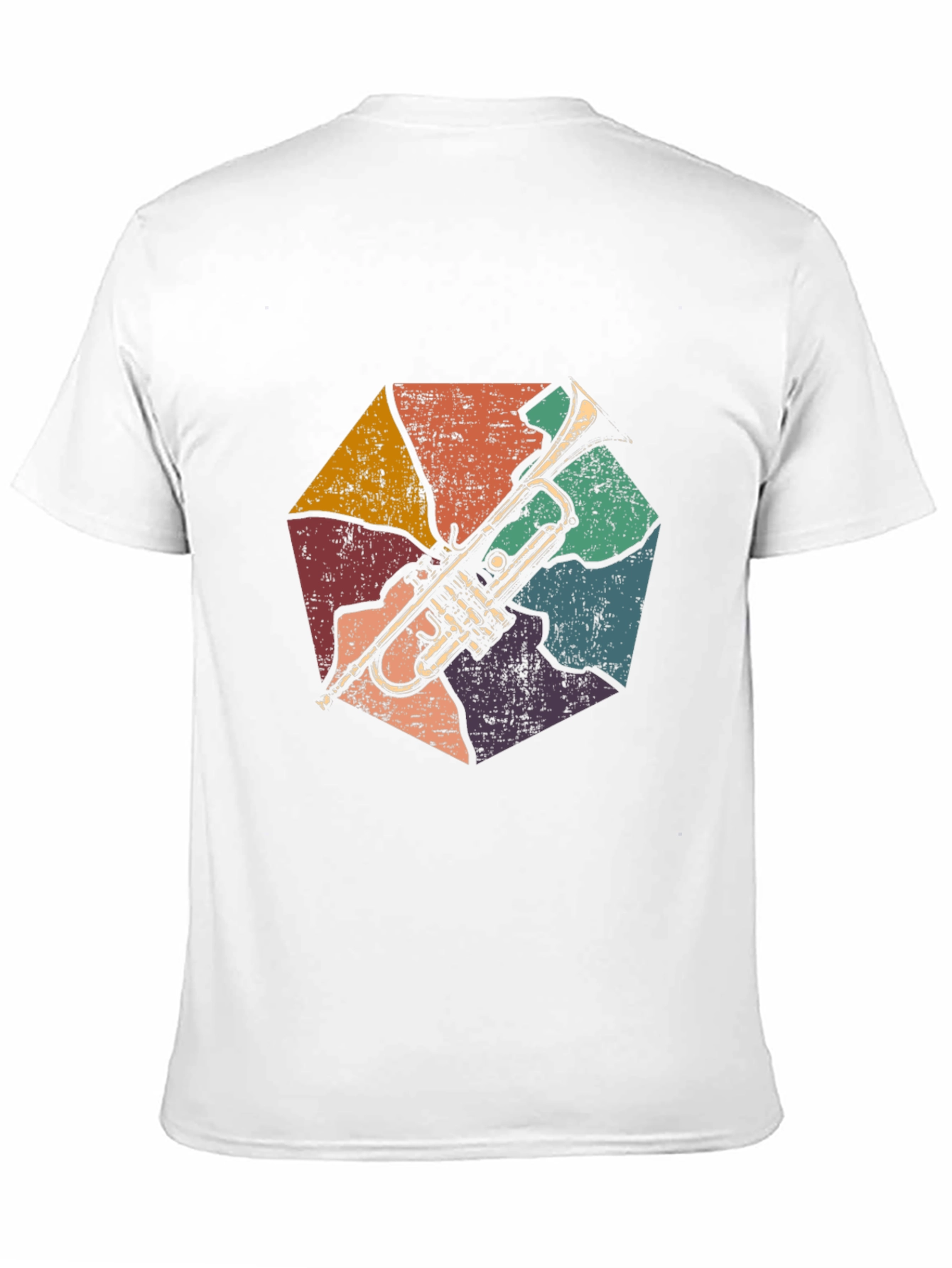 Retro Trumpet Graphic T-Shirt