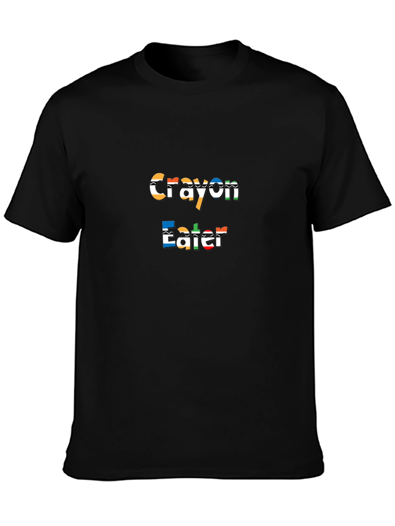 Crayon Eater T-Shirt - Fun Novelty Tee