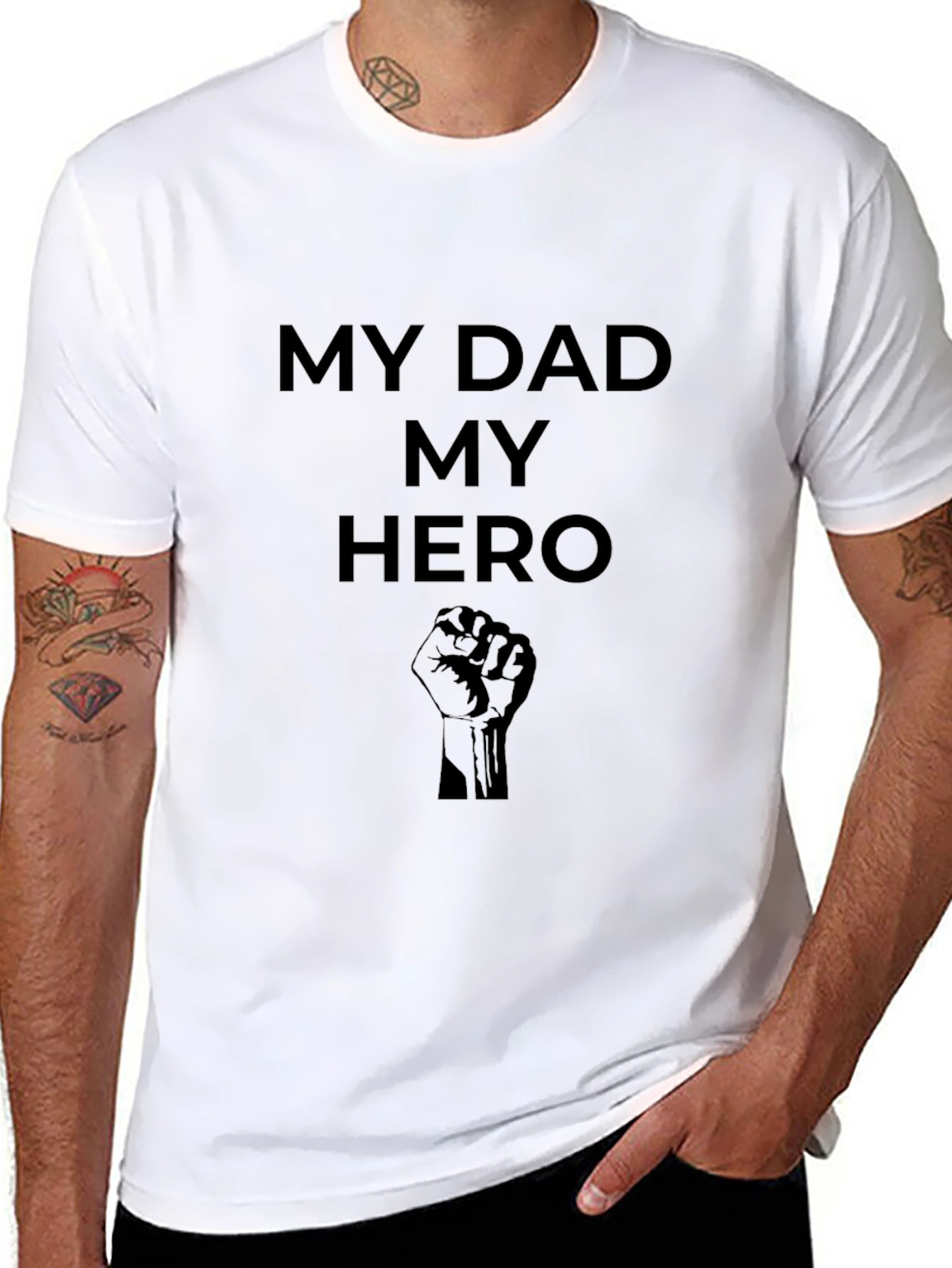 My Dad My Hero Graphic T-Shirt