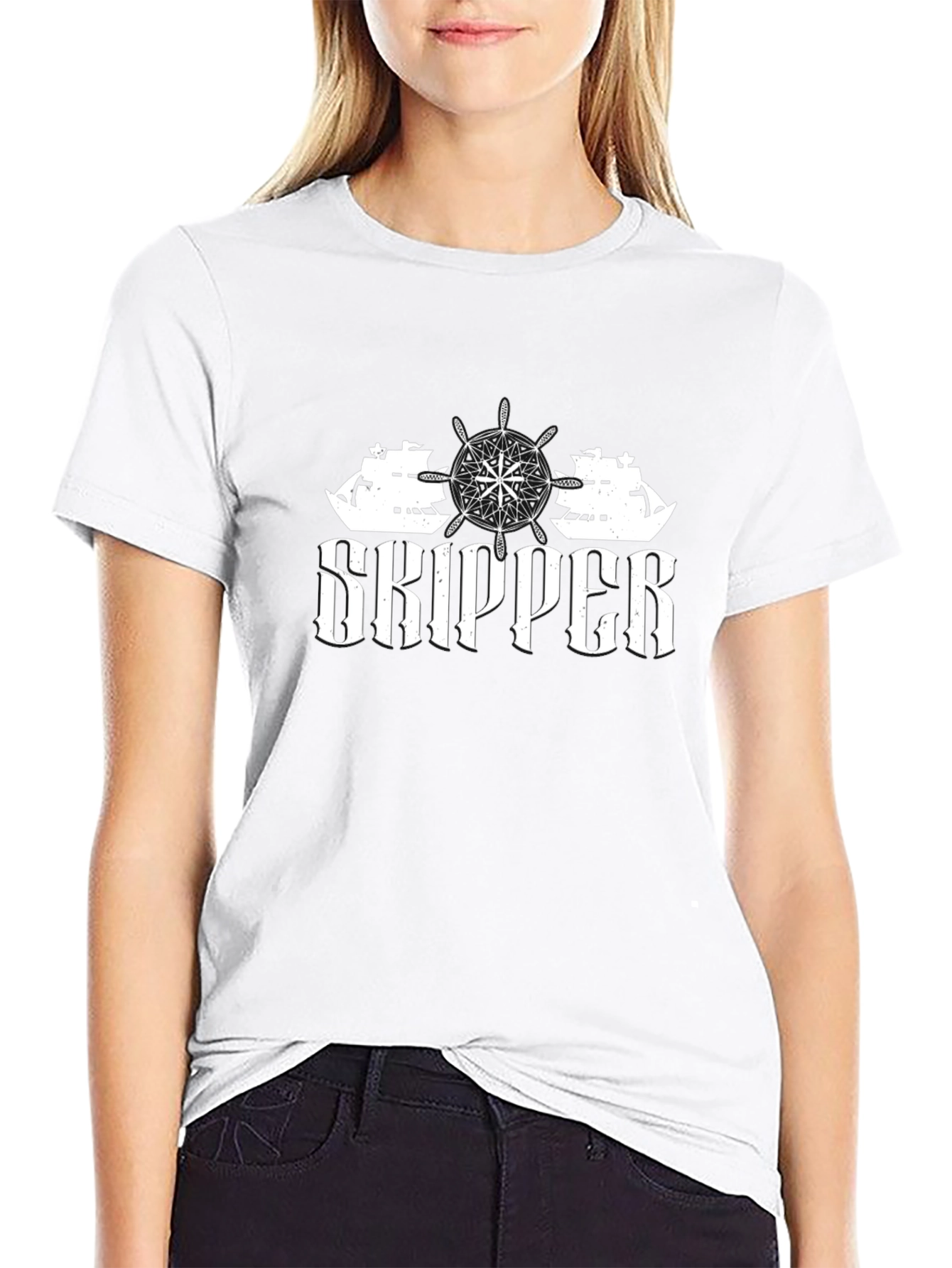 Skipper Nautical Graphic Tee