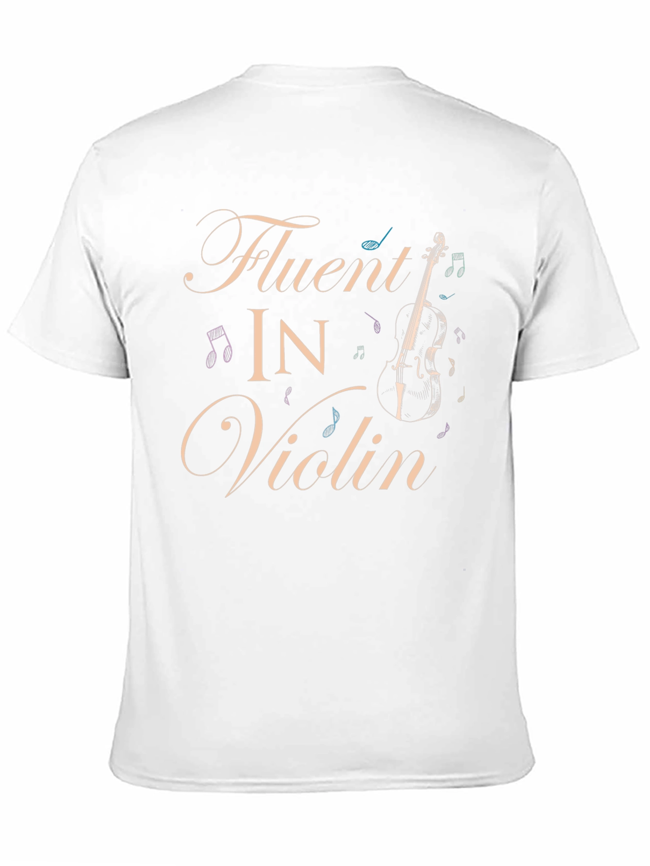 Fluent in Violin T-Shirt - Musicians Apparel