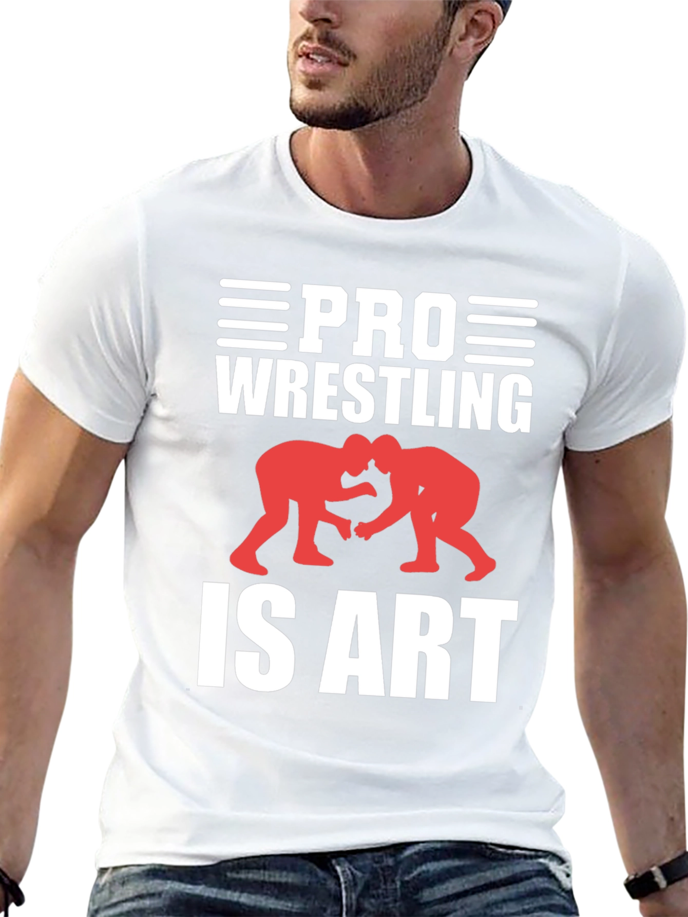Pro Wrestling is Art Graphic Tee