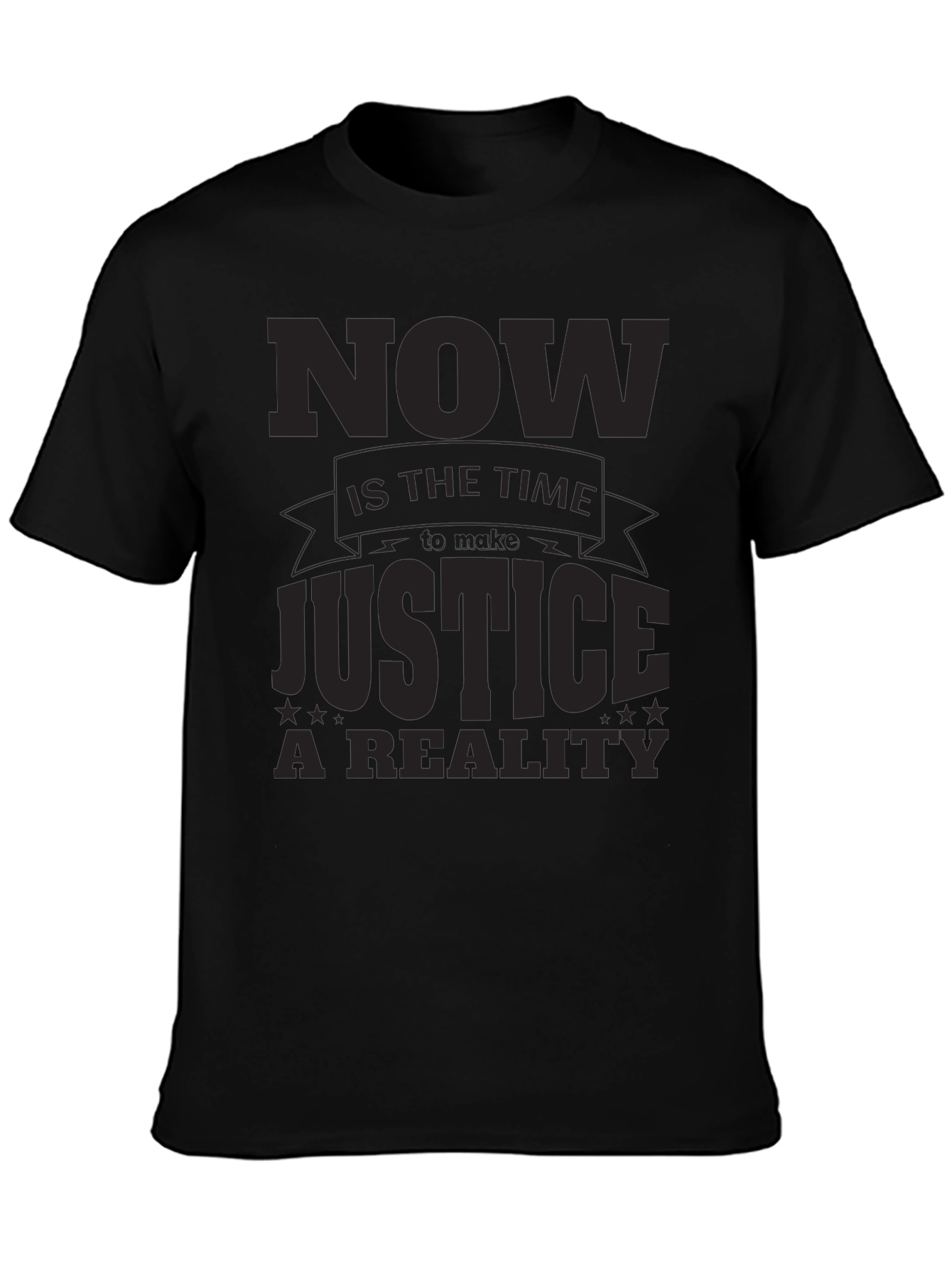Now is The Time - Justice T-Shirt
