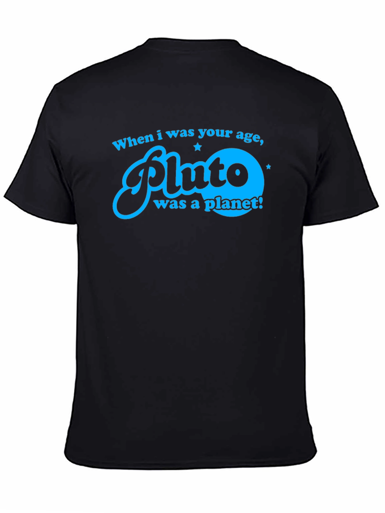 Pluto Was A Planet T-Shirt - Retro Space Tee
