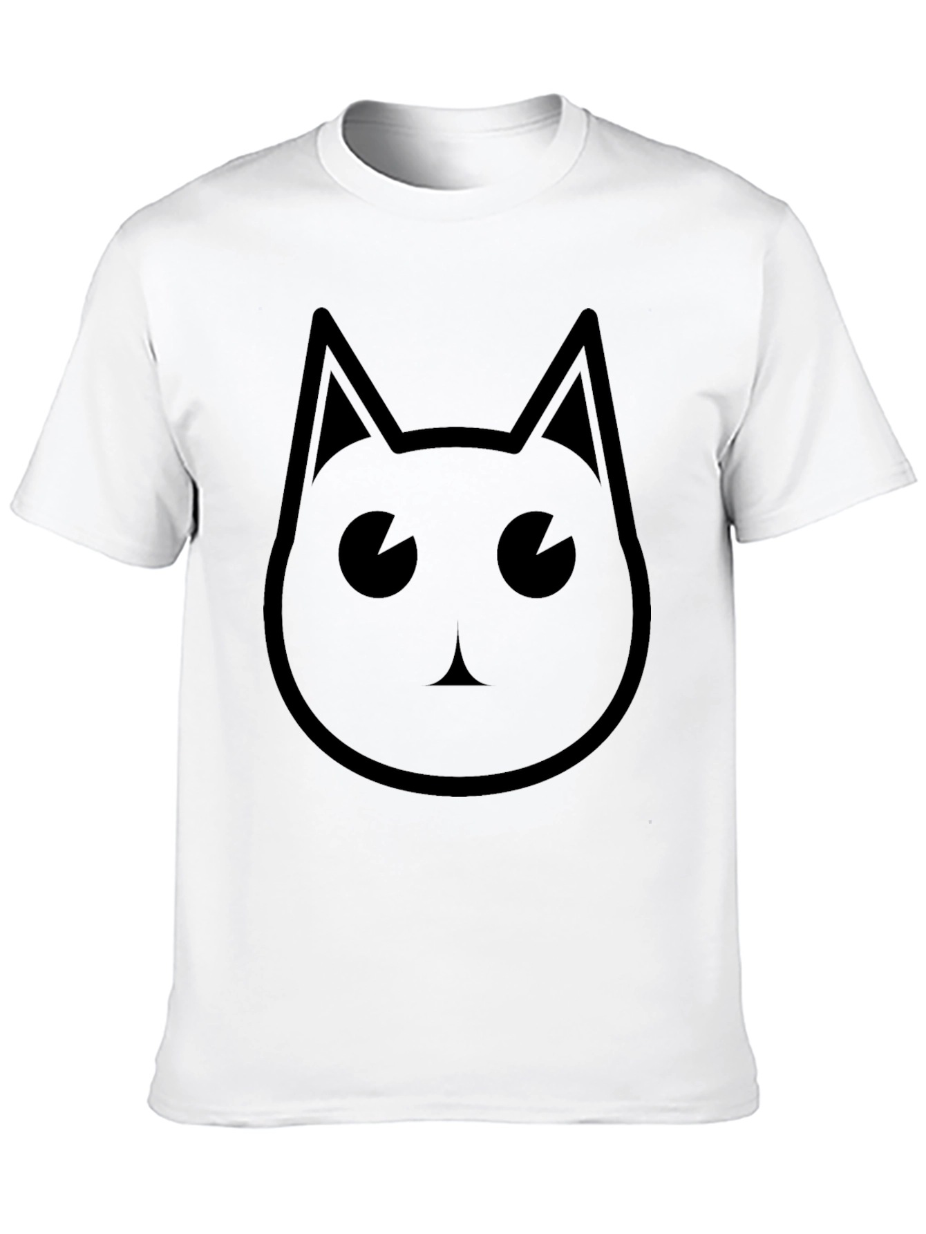 Cool Cat Graphic Tee - Unisex Black T-Shirt