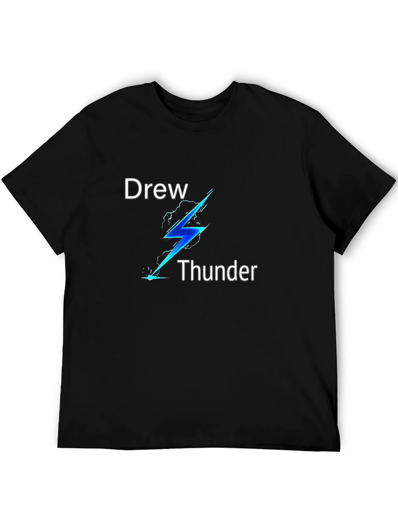 Drew Thunder Black Graphic Tee
